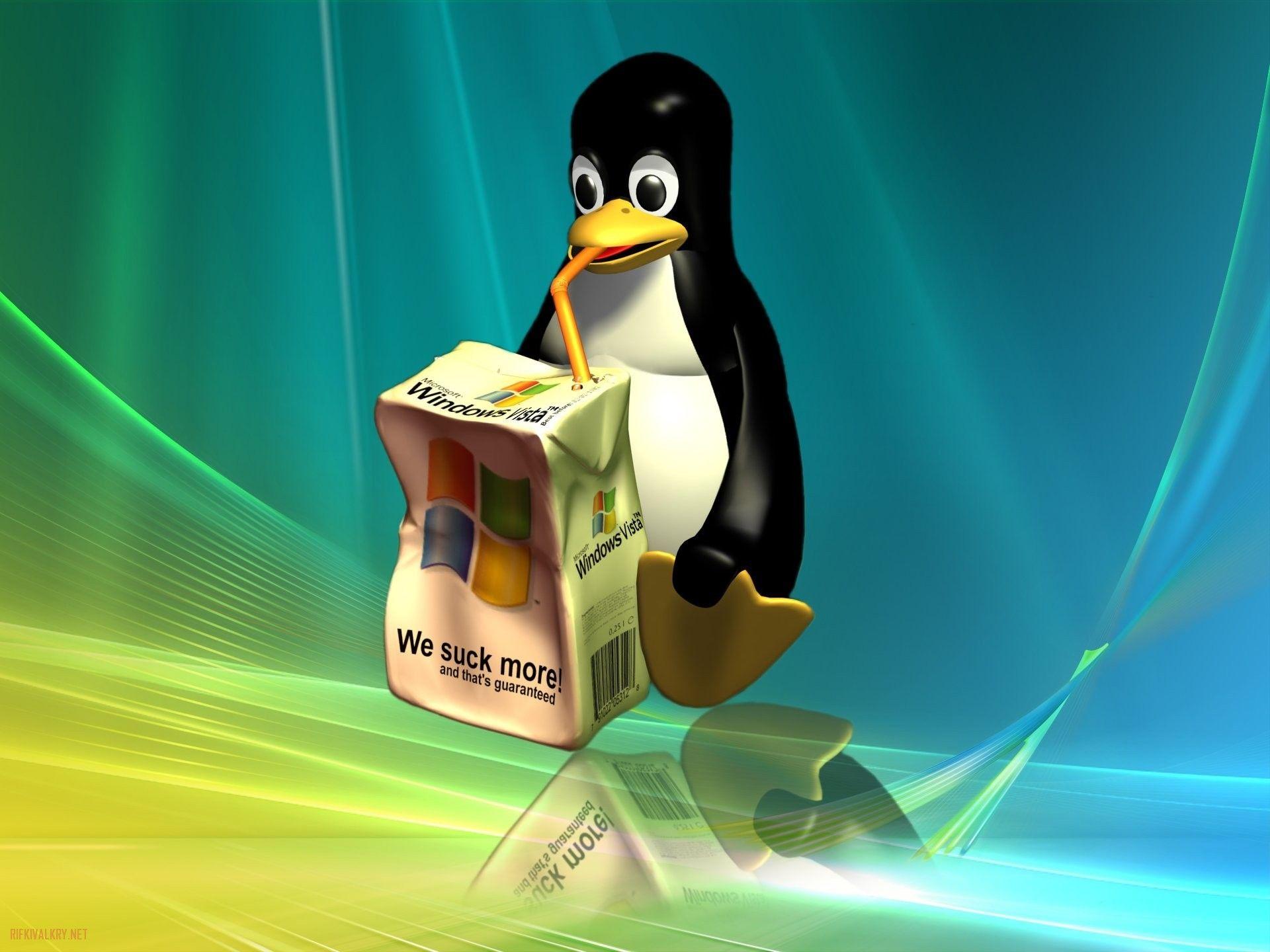 Linux Tux Wallpaper