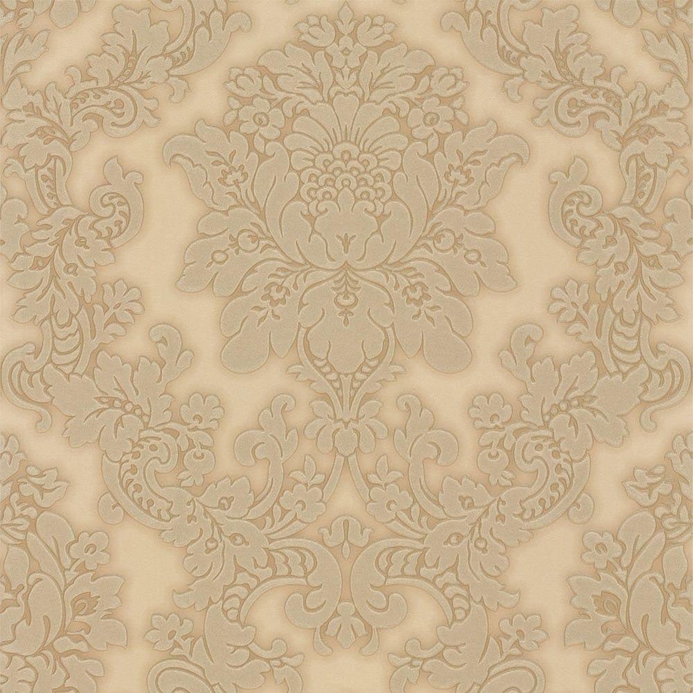 Arthouse Vintage Vicenza Damask Wallpaper Gold