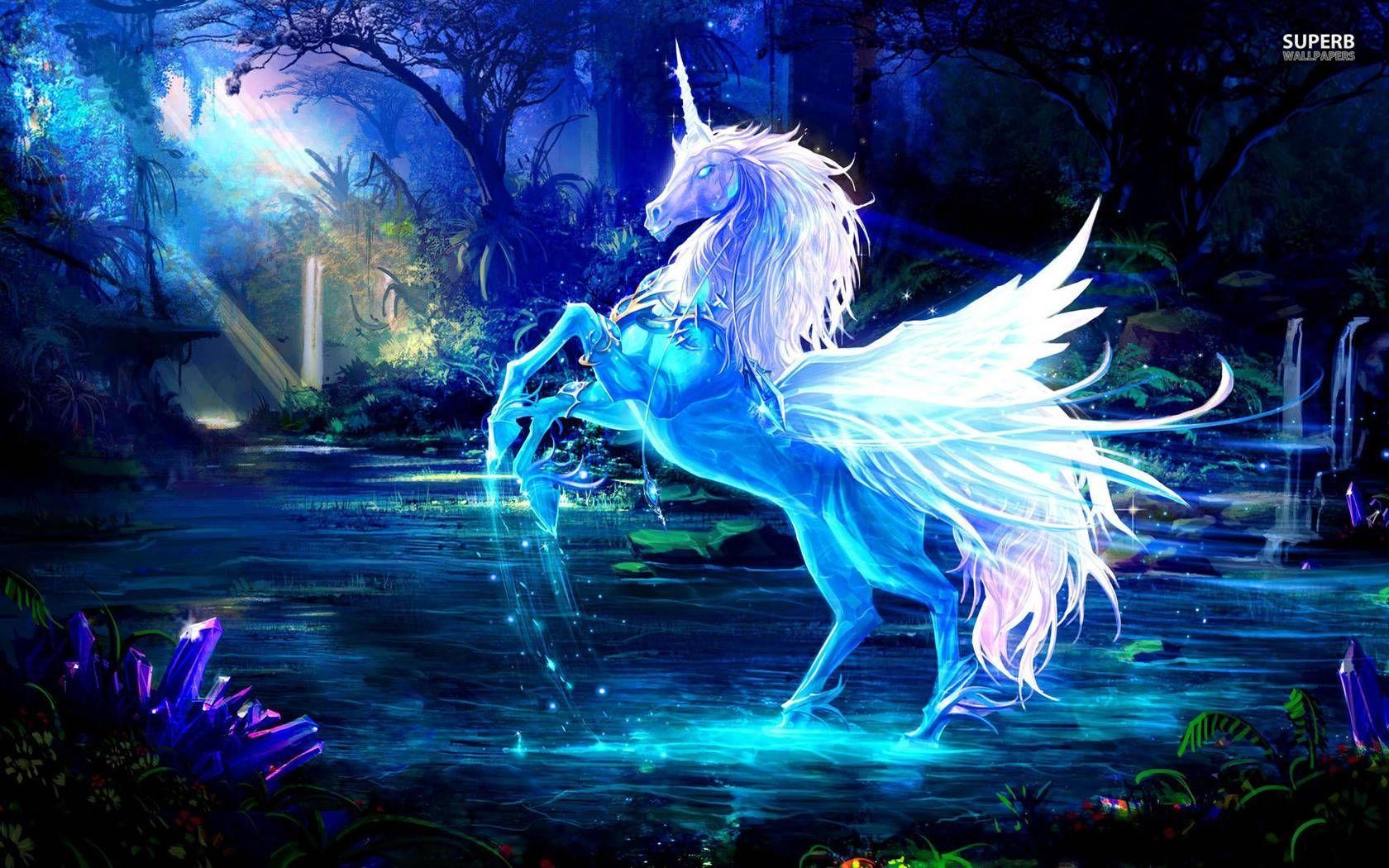 Unicorn Creatures Wallpaper. Creatures of Fantasy