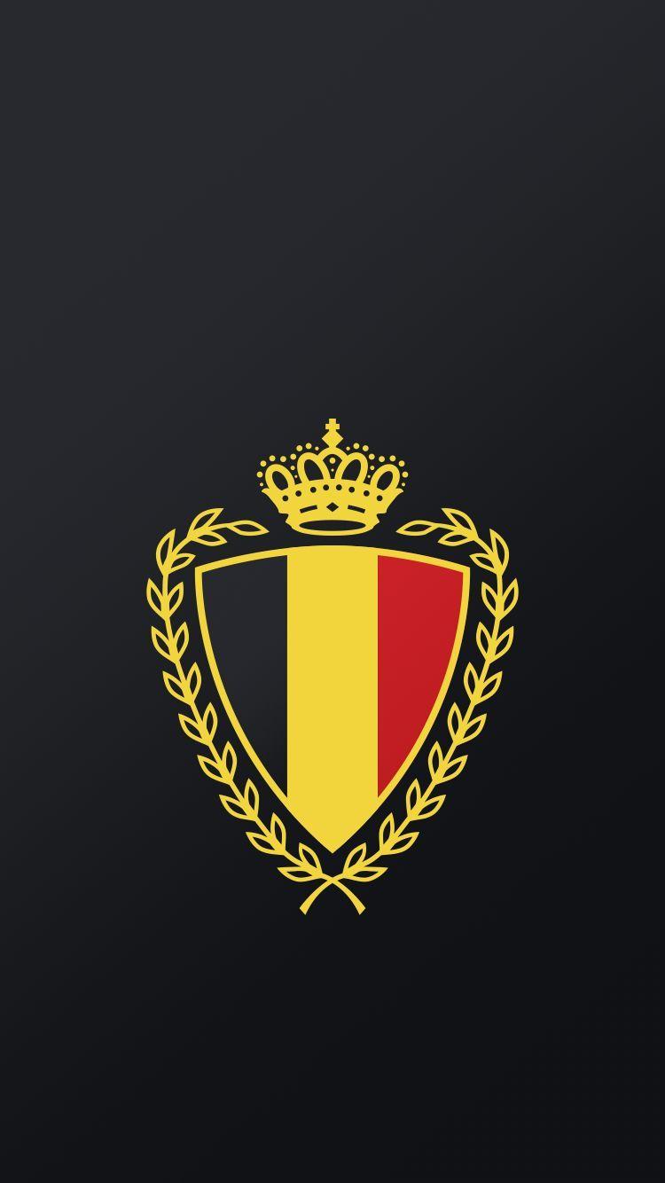 Belgian Red Devils wallpaper based on their 2014 World Cup jersey