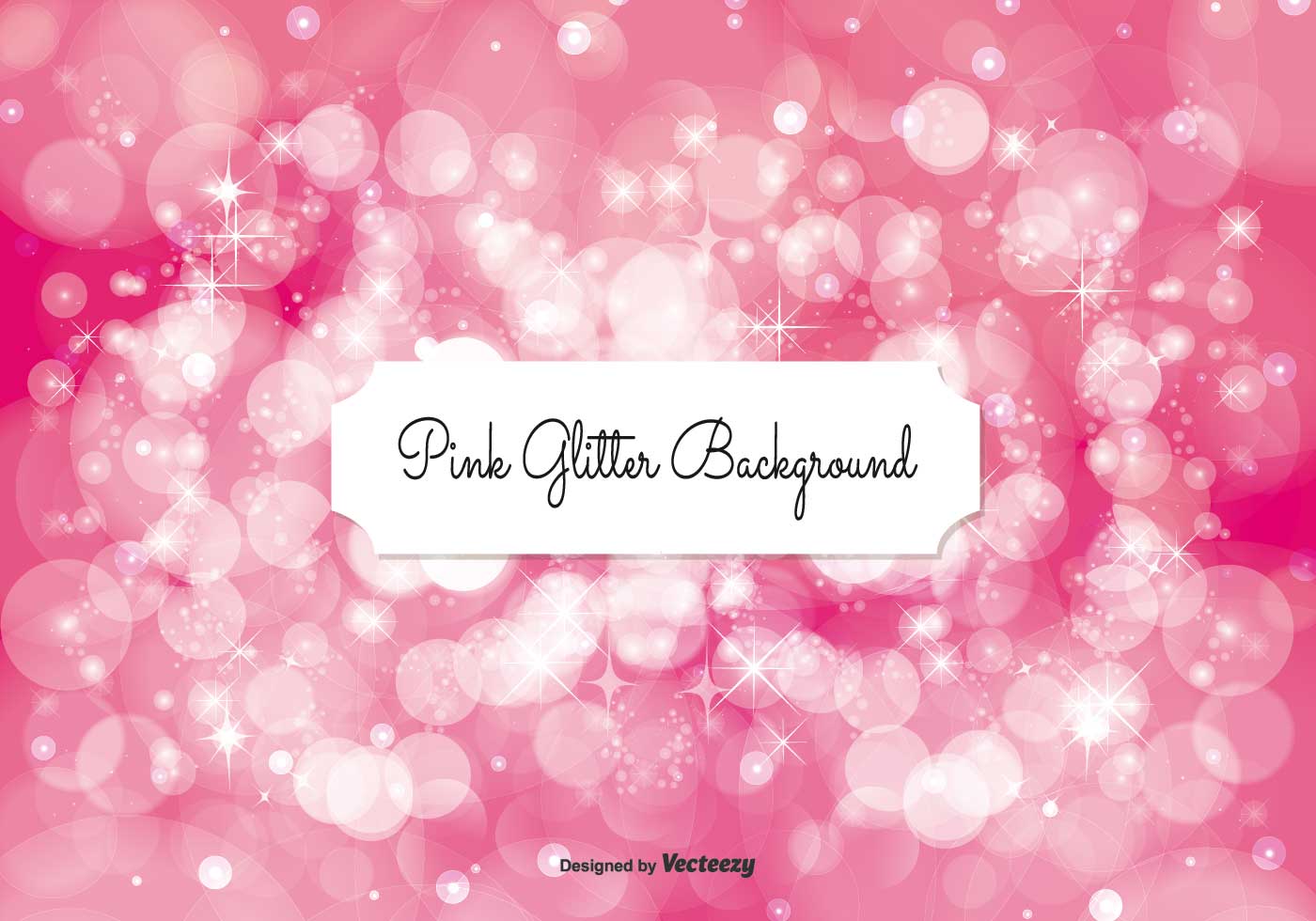 Pink Glitter Background Illustration Free Vector Art