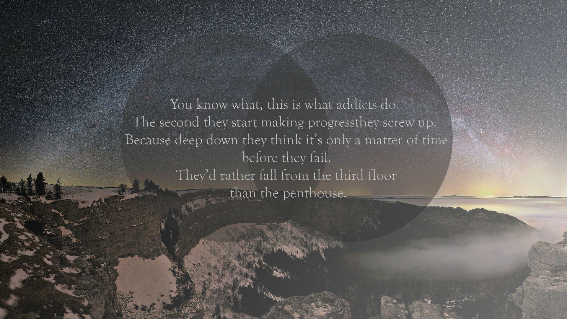 I Made A Nice Little Wallpaper With A Harvey Specter Quote. Figured I'd Share With R Suits!