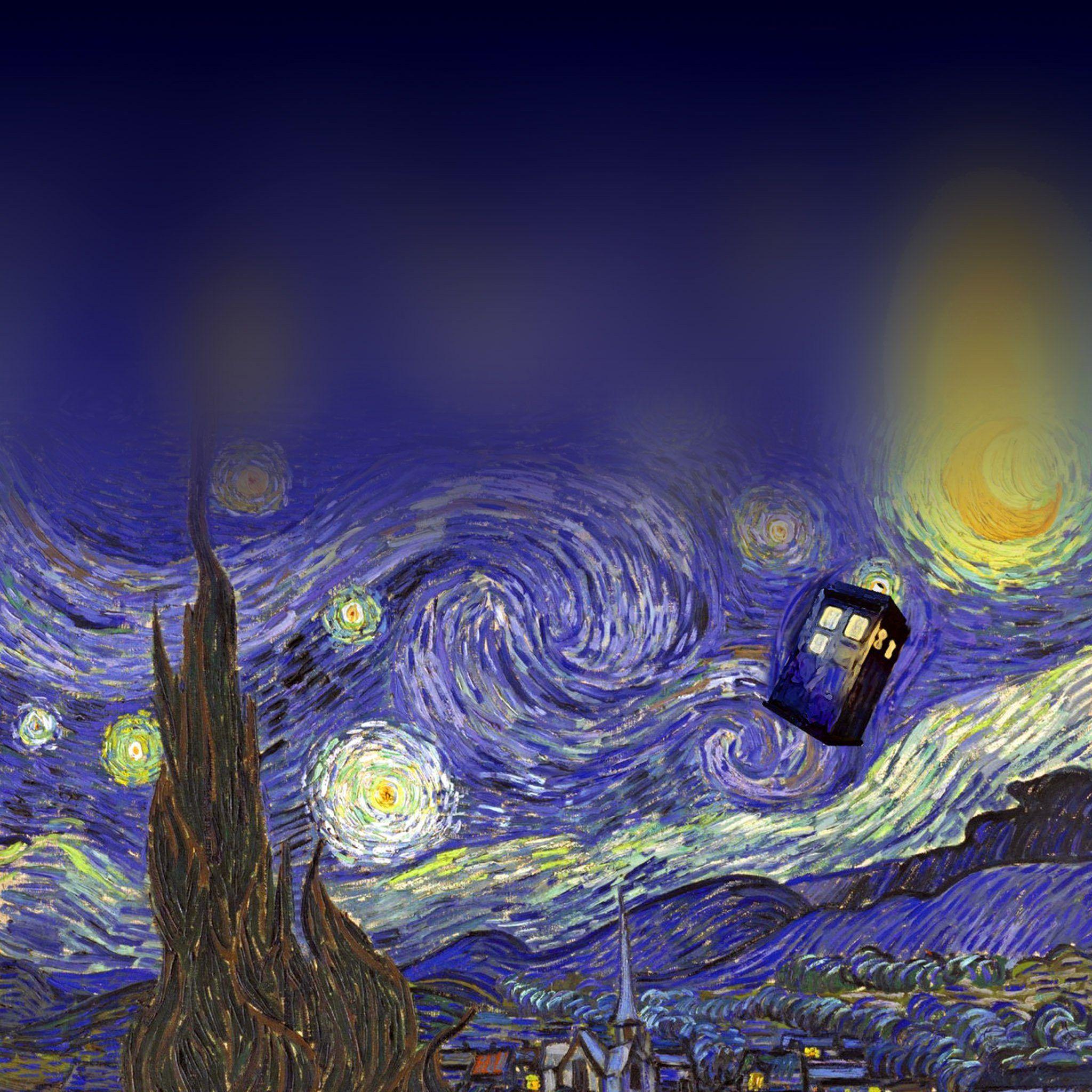 Doctor Who meets Van Gogh Wallpaper HD Wallpaper From Gallsource.com