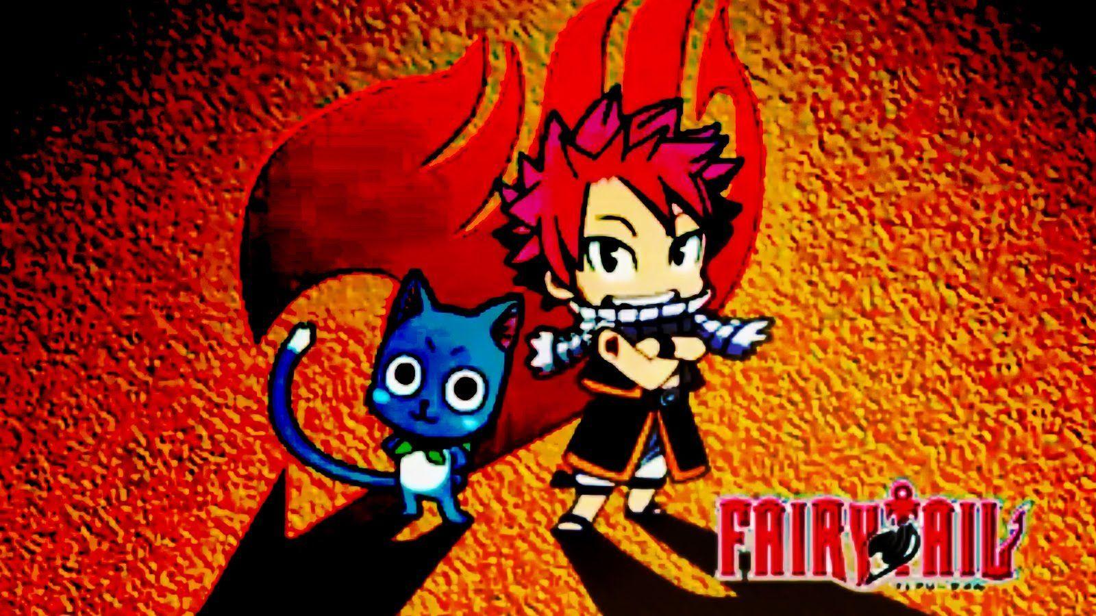 Chibi Happy and Natsu (fairy tail). Fairy tail. Fairy