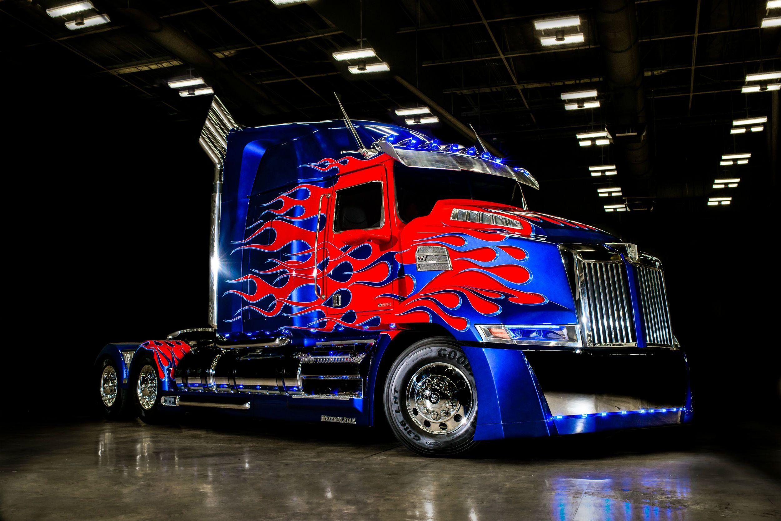 Transformers Optimus Prime Truck Wallpapers Wallpaper Cave