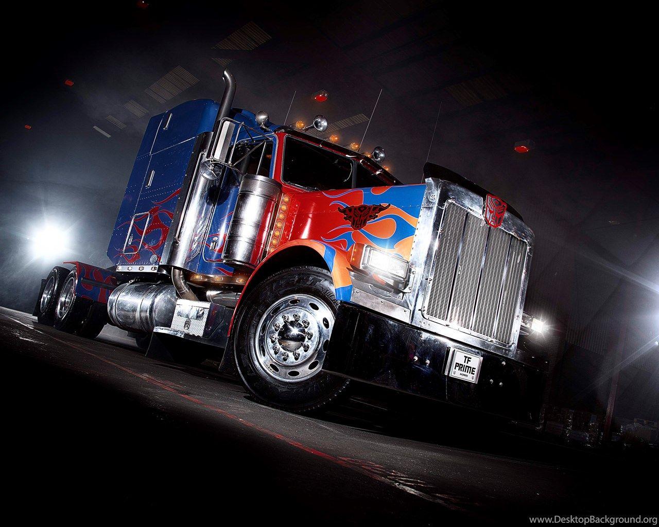 Optimus Prime Truck Wallpaper Image Desktop Background