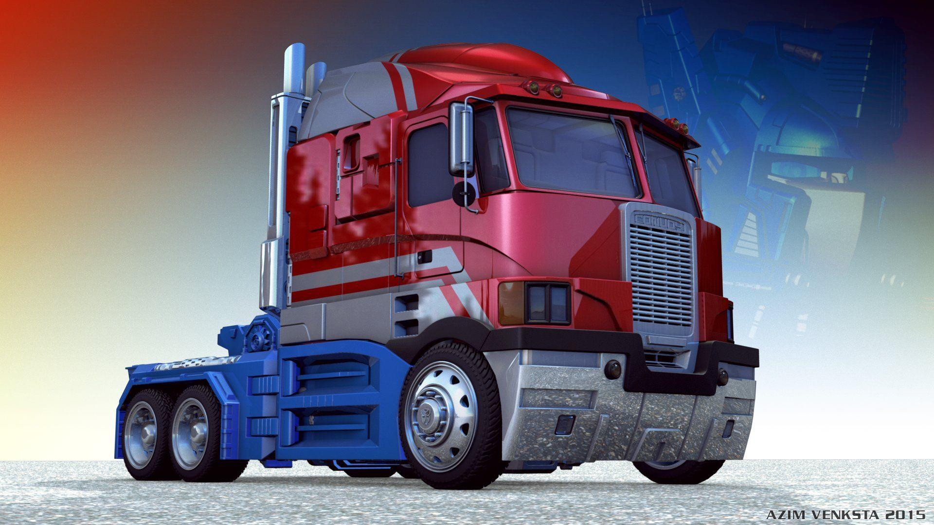 Optimus Prime Modern Truck Mode, Azim Venksta