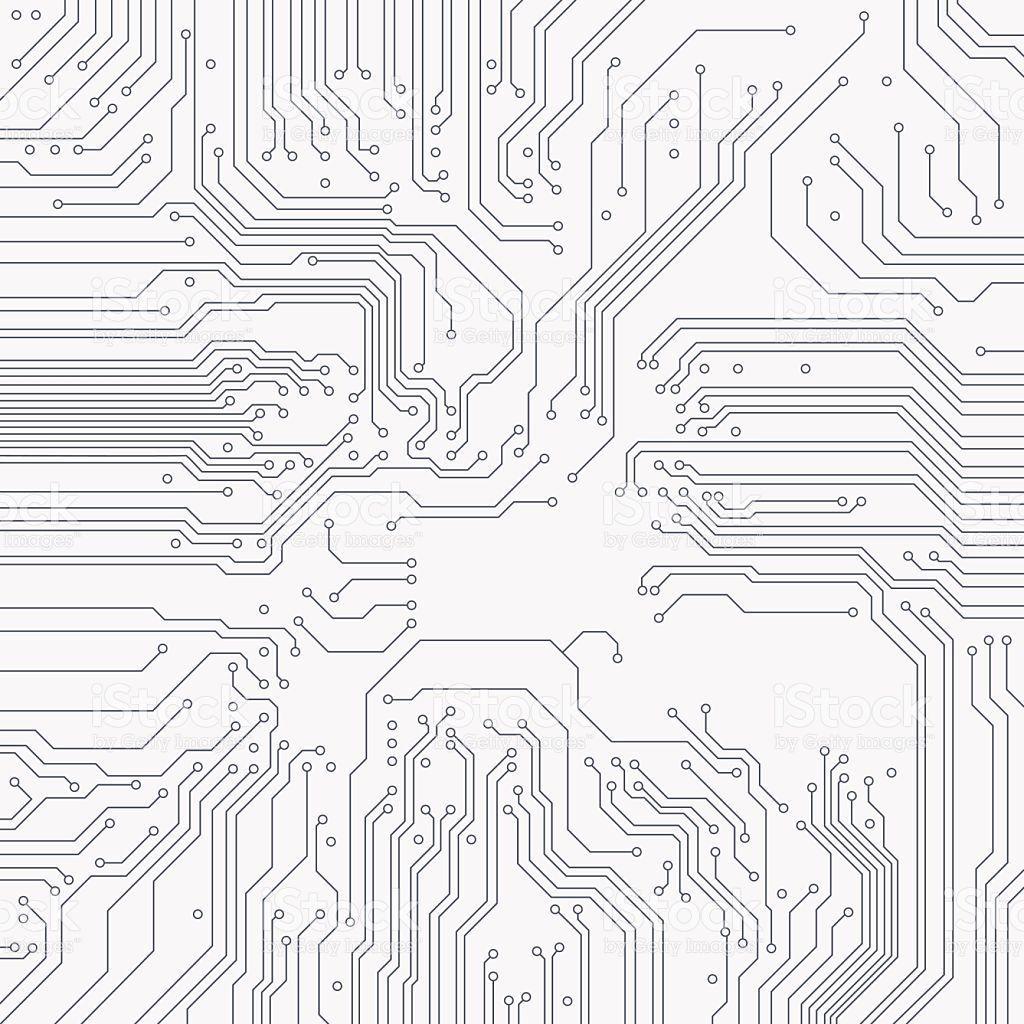 Circuit board background. Vector electronic background. SJMA