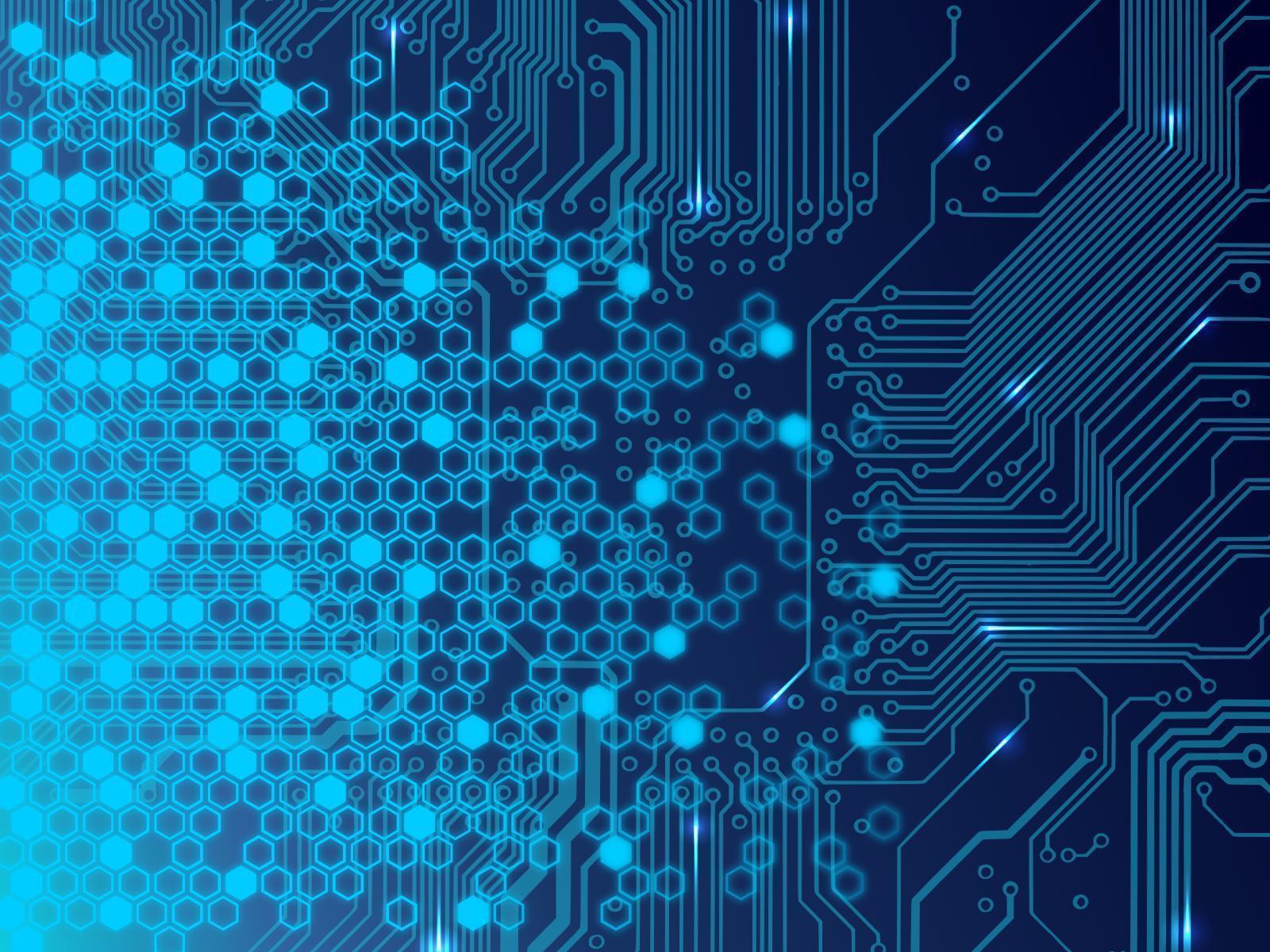 1600x1200px Circuit Board Background