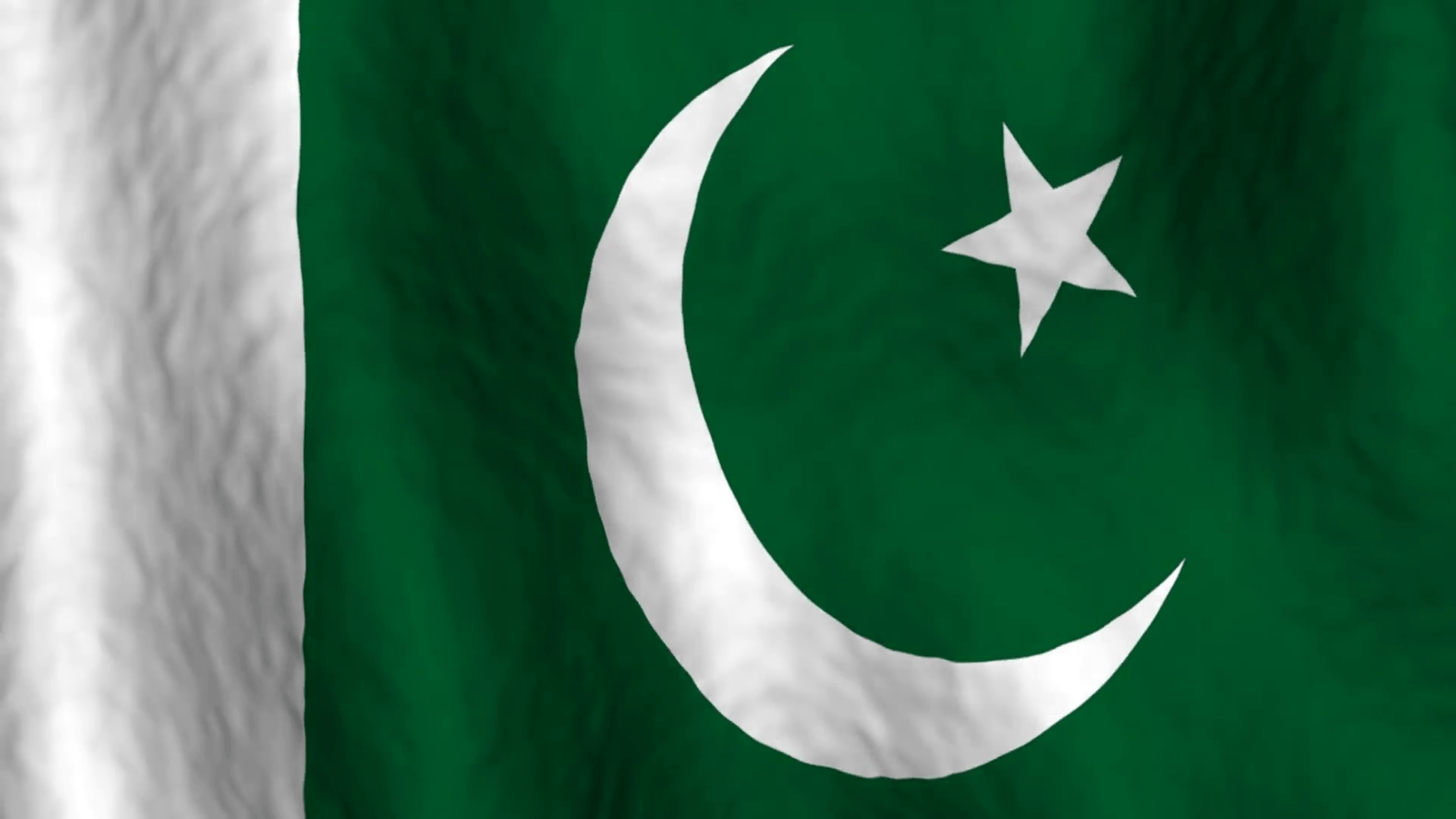 Pakistani Flag Motion Background
