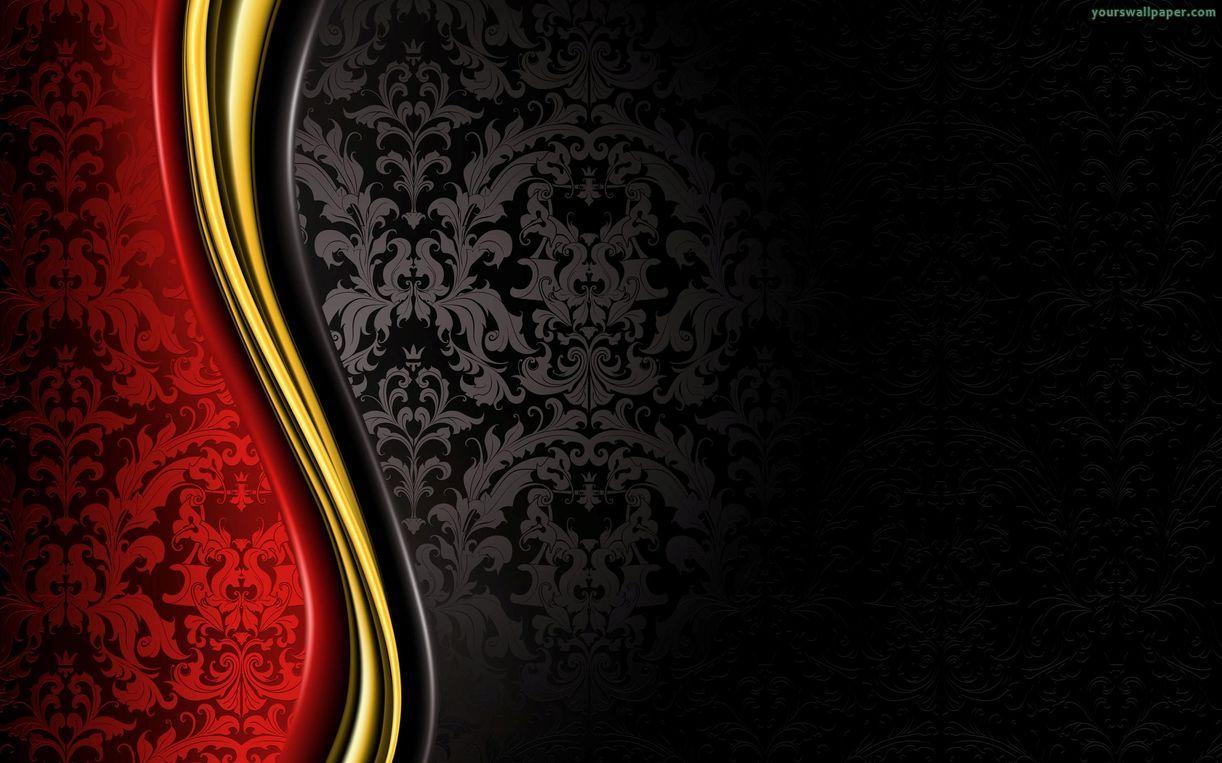 background red and black