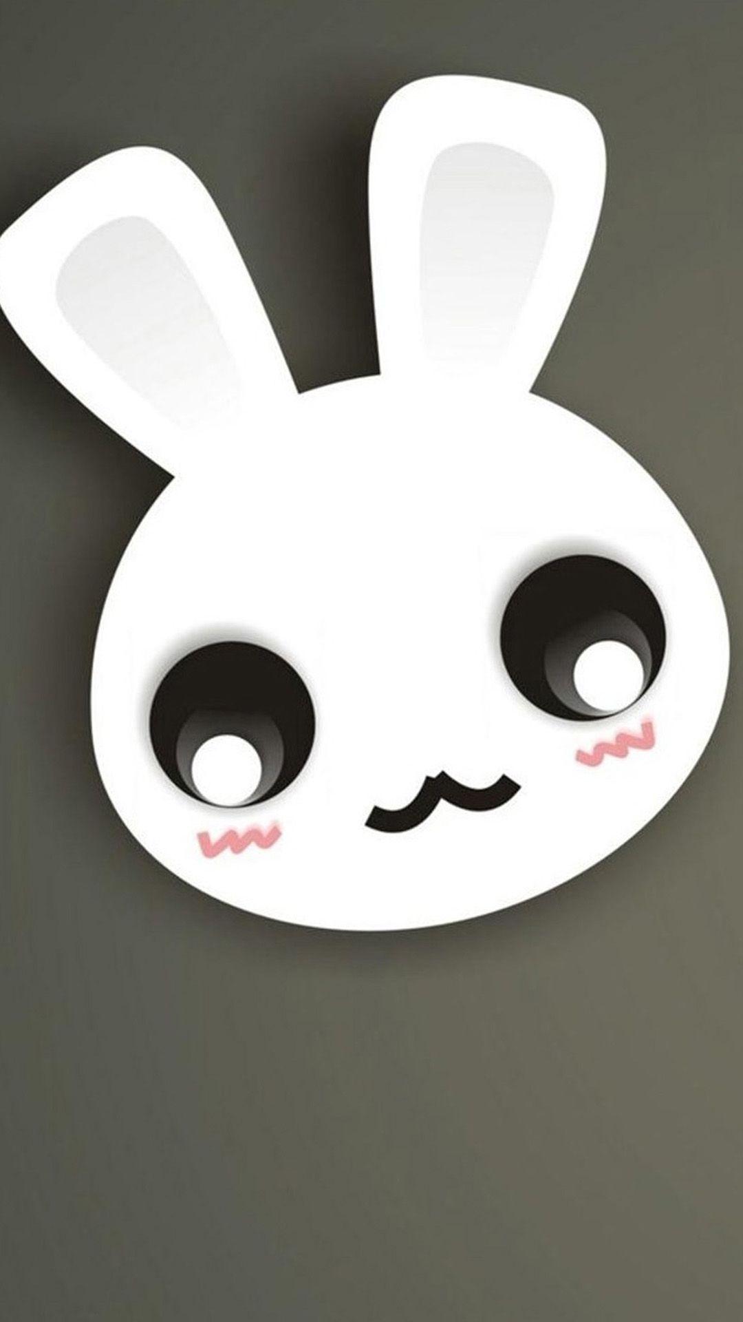 Cute cartoon bunny 09 Galaxy S5 Wallpaper