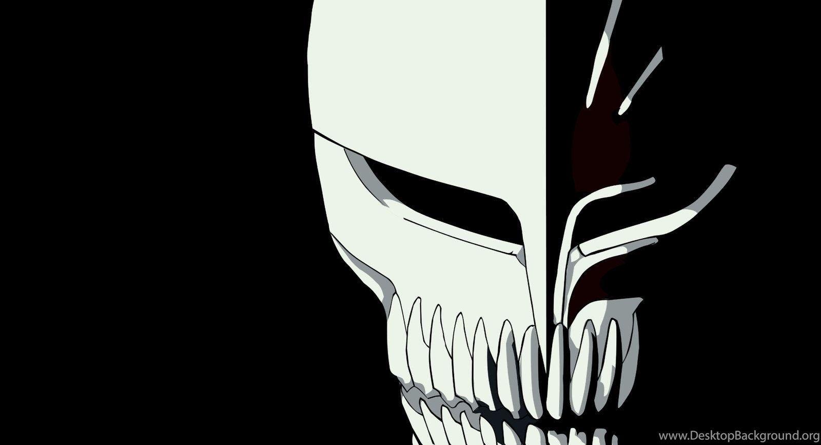 Bleach Wallpaper Ichigo Hollow Mask Desktop Background