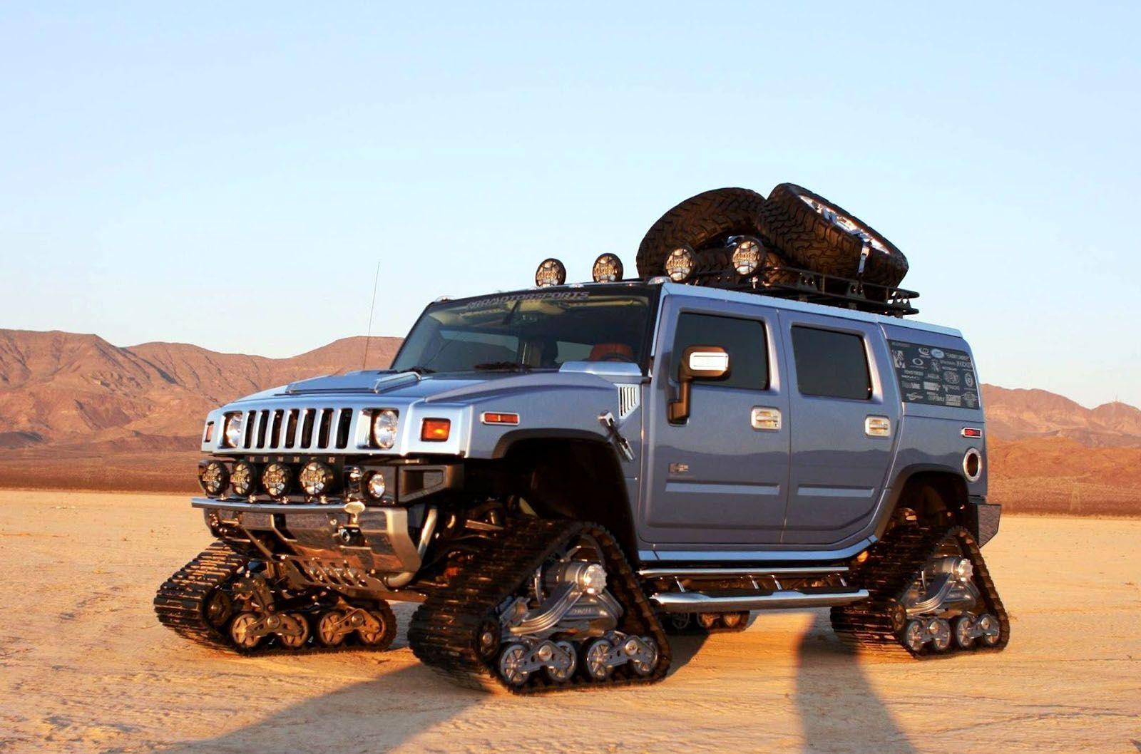 Amazing Silver Hummer Car Wallpaper HD / Desktop and Mobile Background