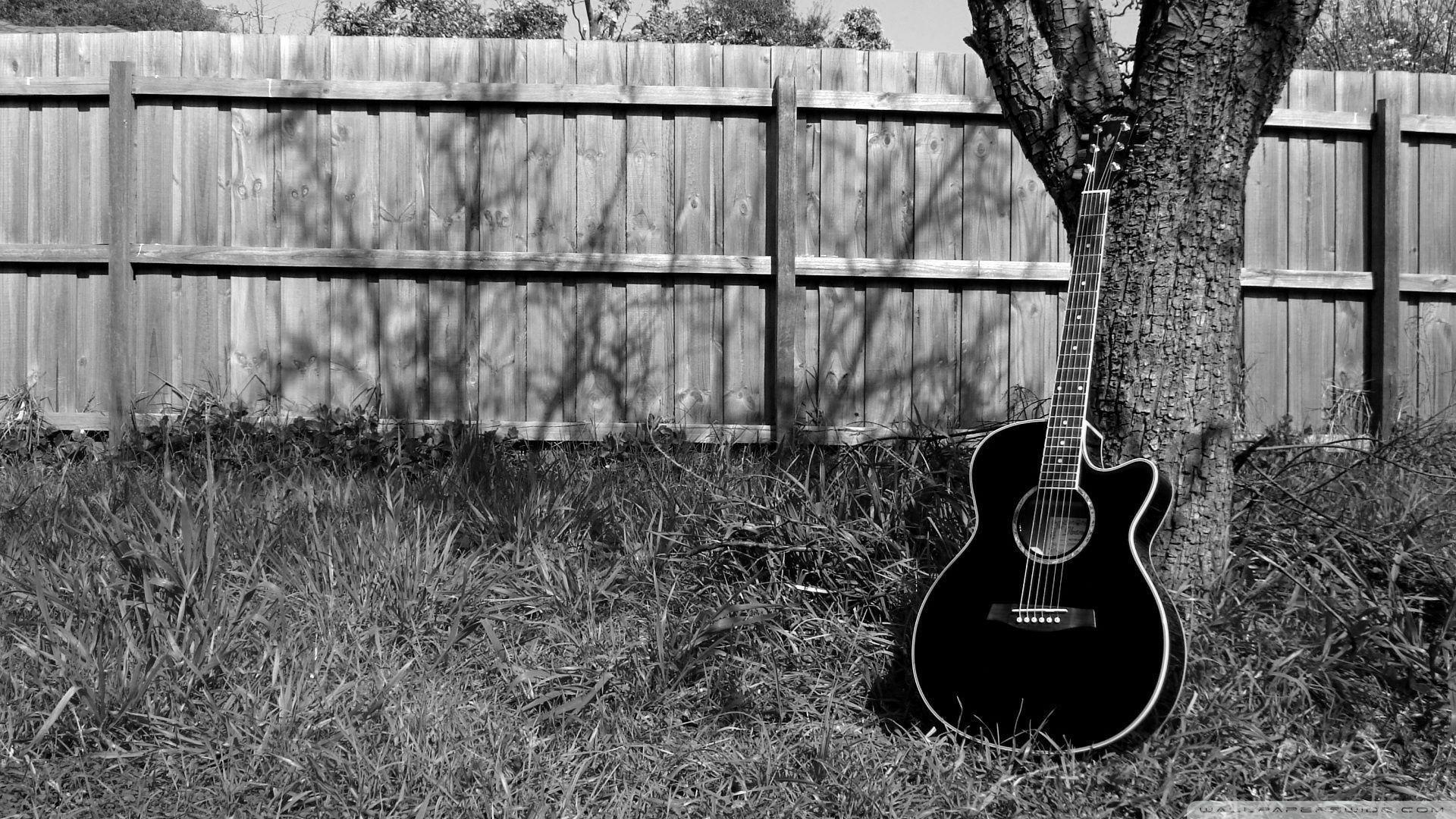 Acoustic Guitar Wallpaper background picture