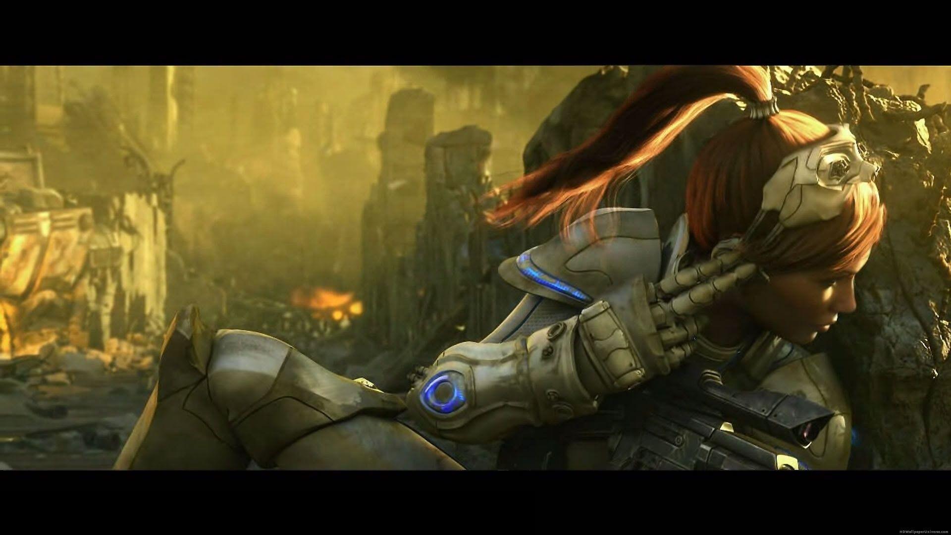 Starcraft II Sarah Kerrigan HD Wallpaper