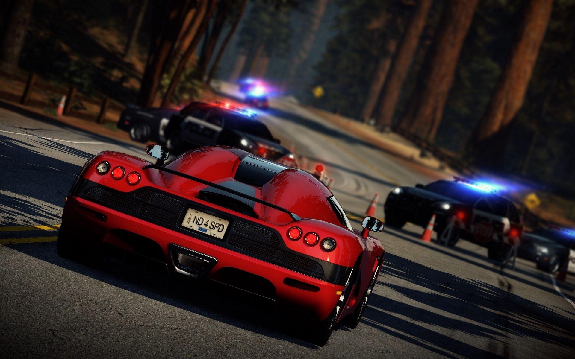 Download wallpaper 1920x1200 nfs, need for speed, car, pocile, road