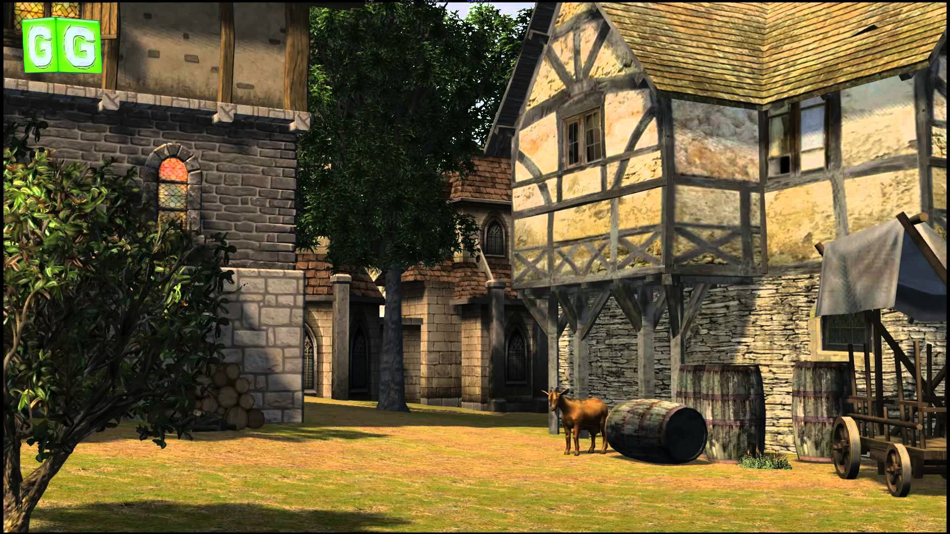 medieval video background set 03