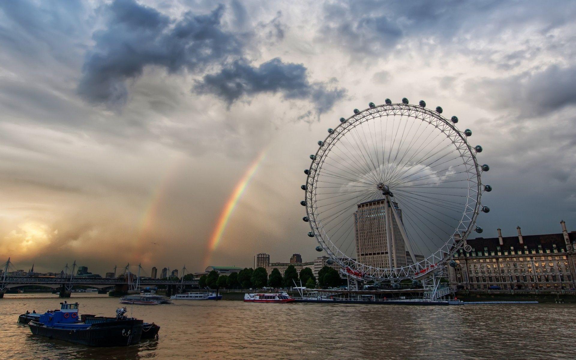 London Eye. Android wallpaper for free