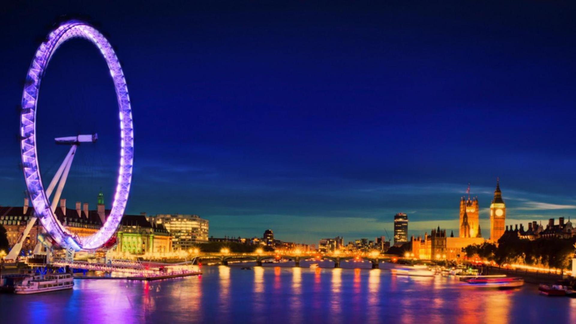 Love London Eye Wallpaper