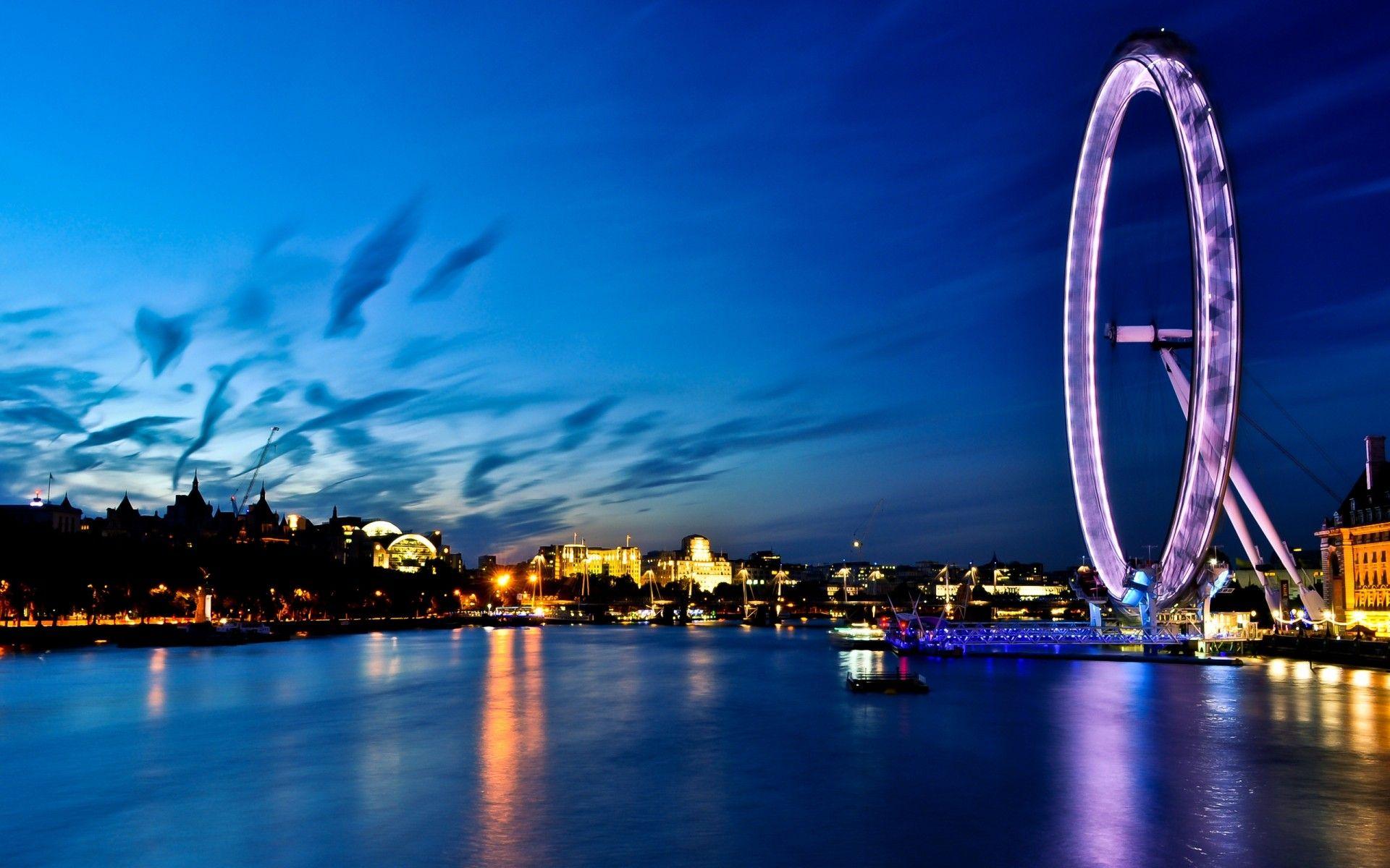 London Eye View. Android wallpaper for free