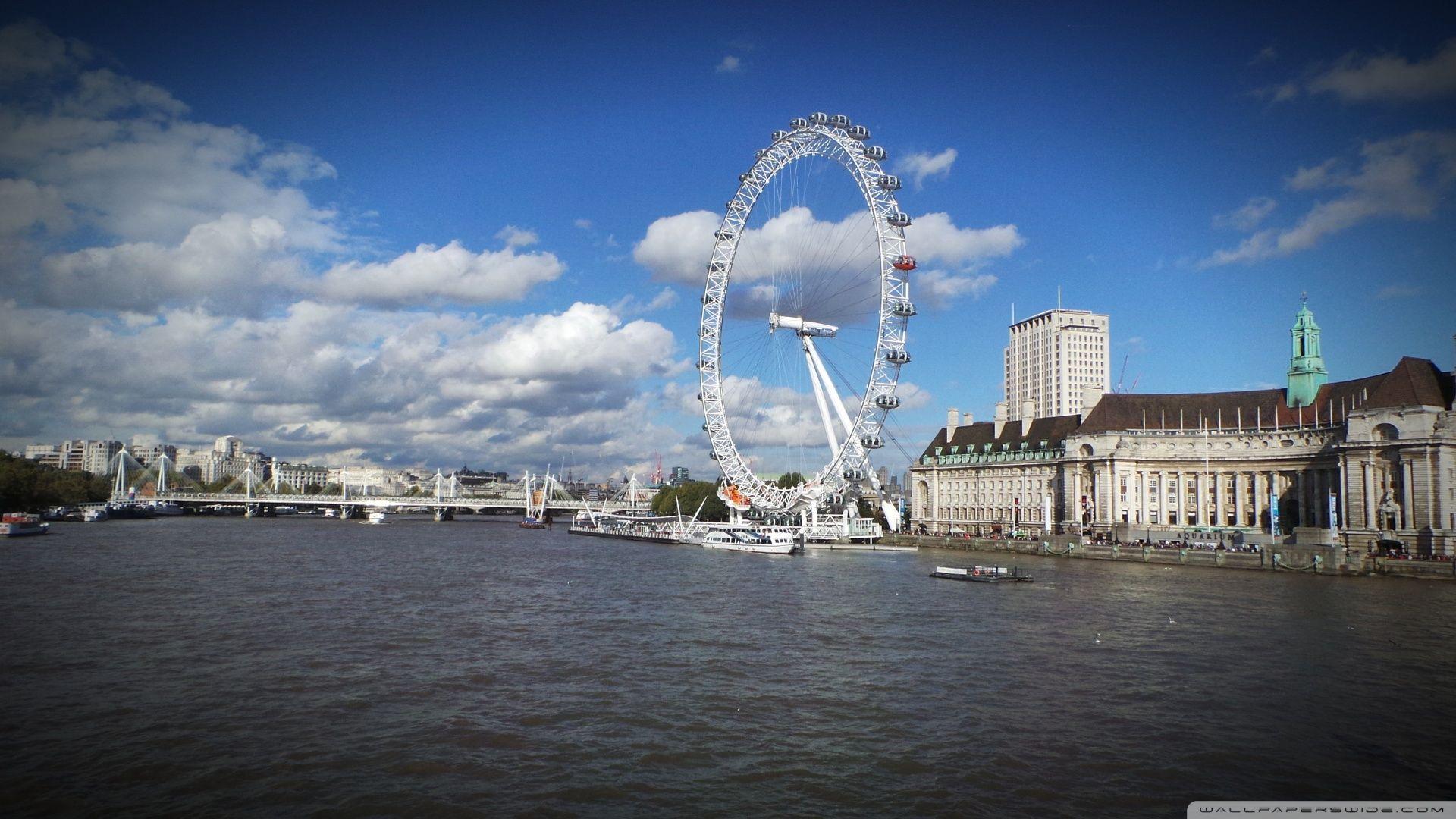 The London Eye ❤ 4K HD Desktop Wallpaper for 4K Ultra HD TV