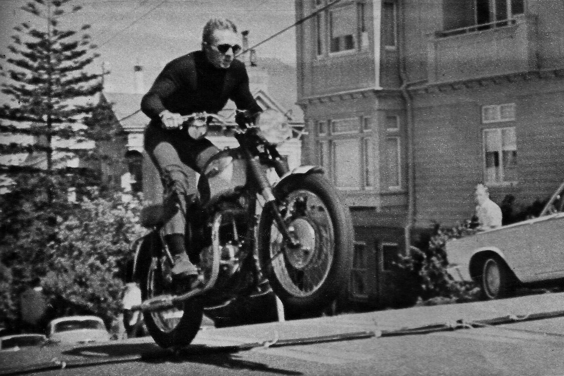 The Day I Met Steve McQueen by Tony Piazza. Author Tony Piazza