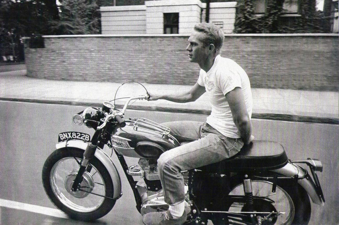 Steve McQueen the king of cool. 1960's