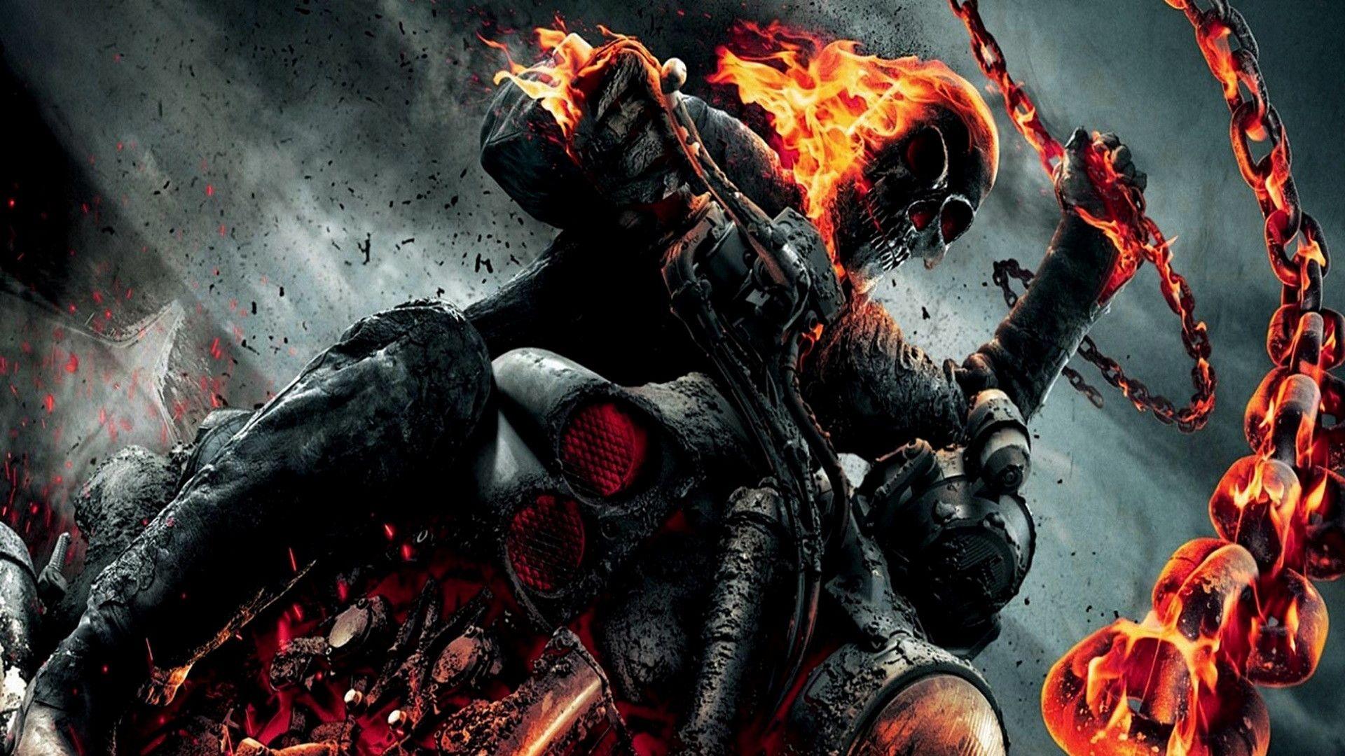 Ghost Rider 2 Wallpaper background picture