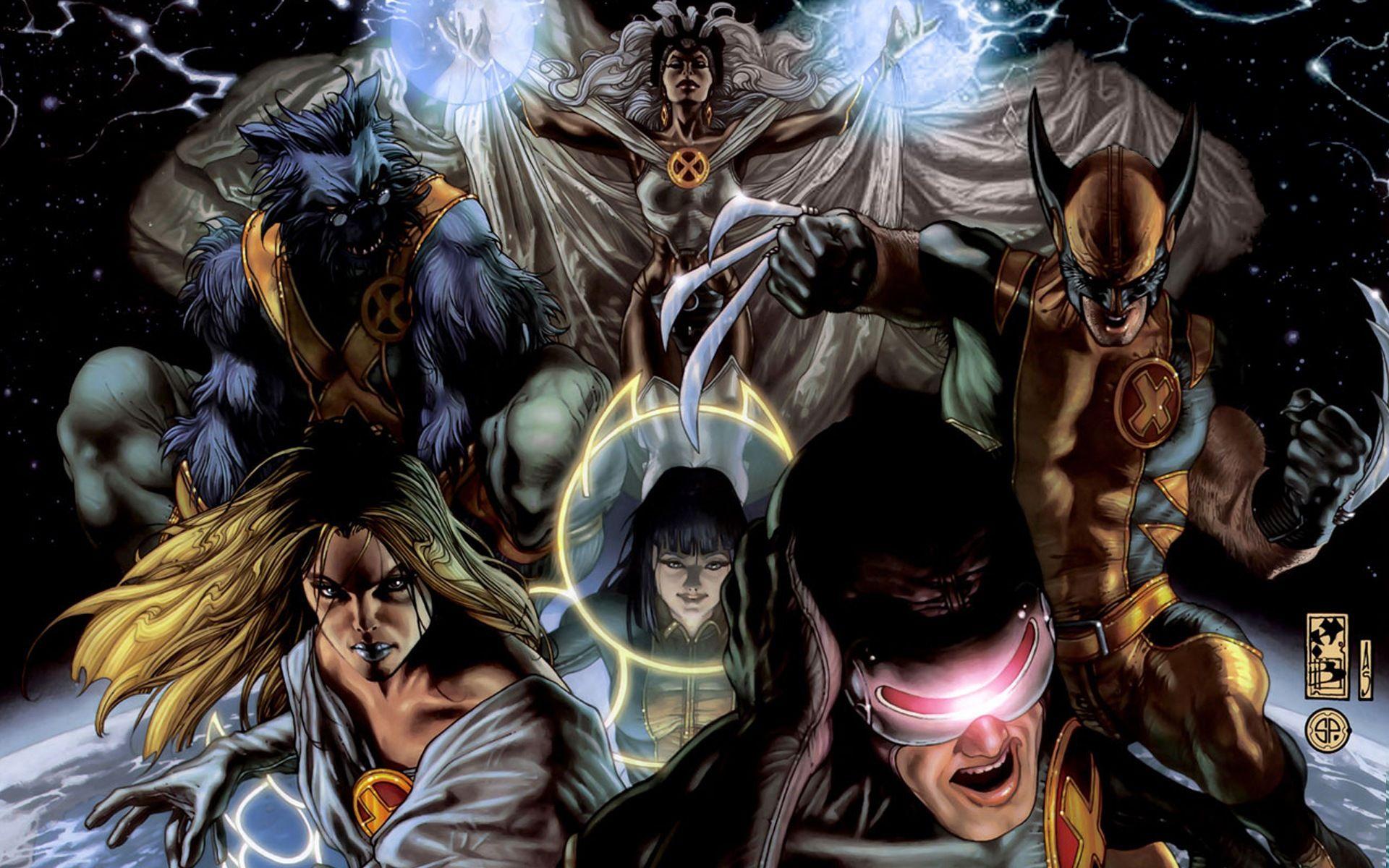 Storm X Men Comics HD Background