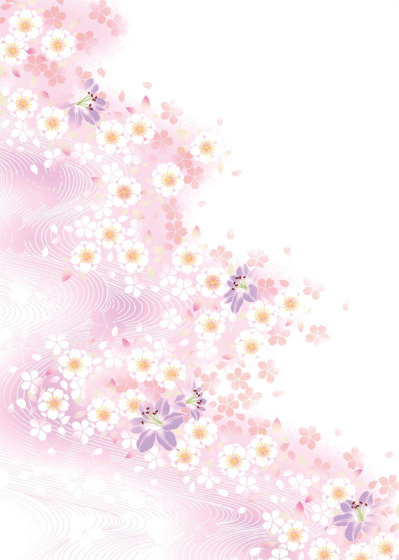 Pale Floral Background. Free Vector Graphic Download