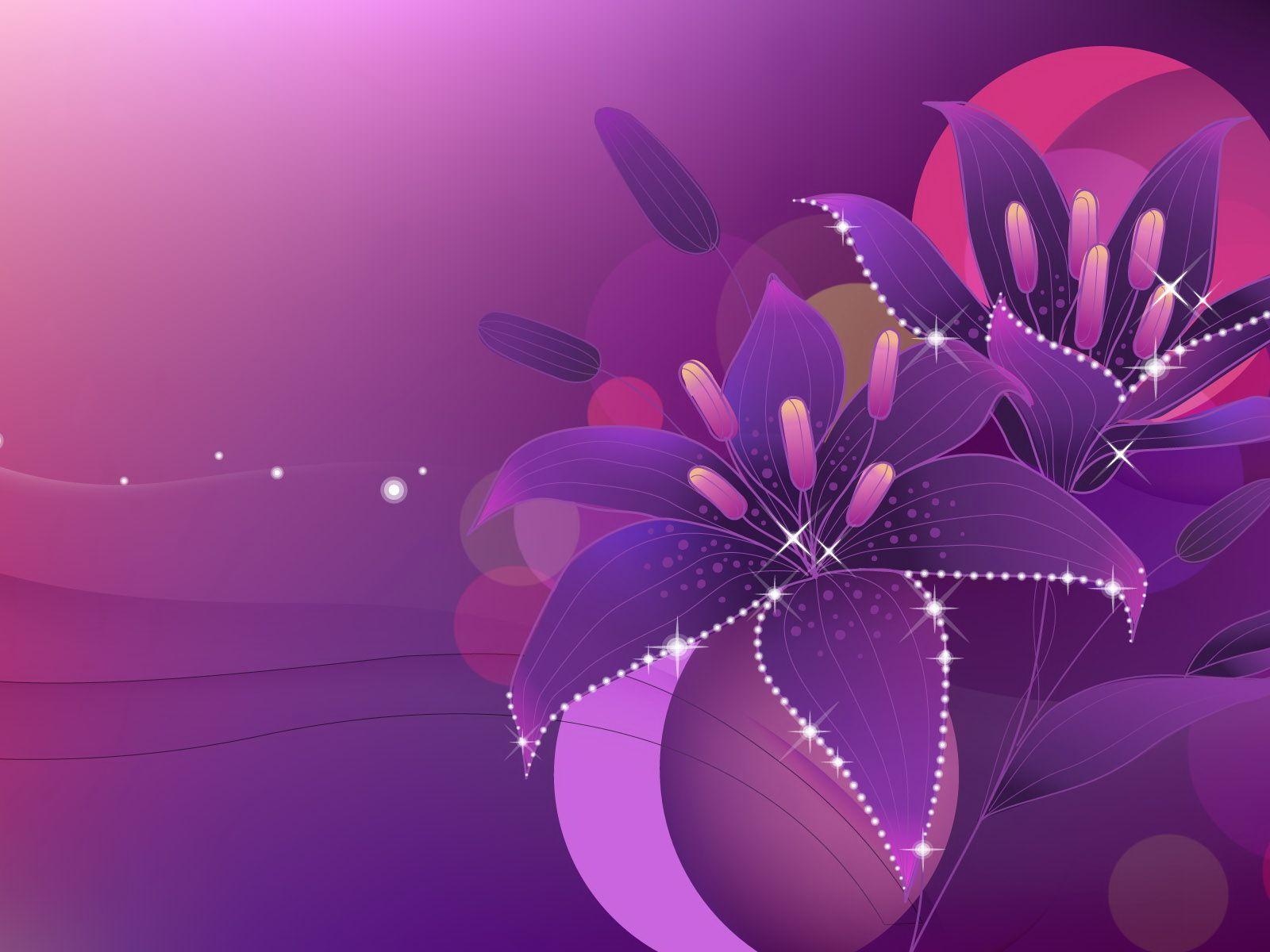 violet flowers download desktop