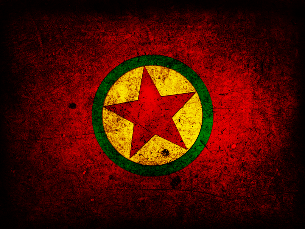Kurdistan Workers' Party Flag حزب العمال الكردستاني Partido de los