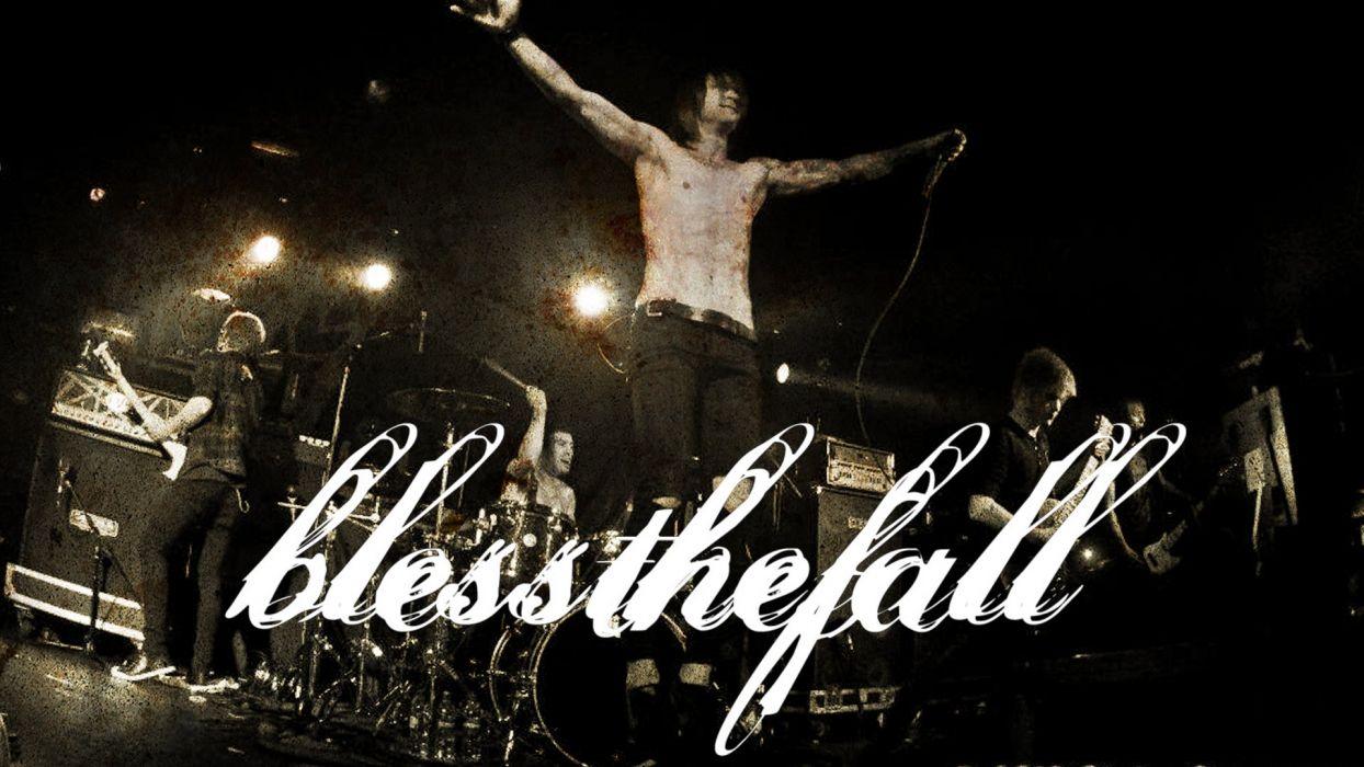 BLESSTHEFALL metalcore screamo hardcore poster wallpaperx1080