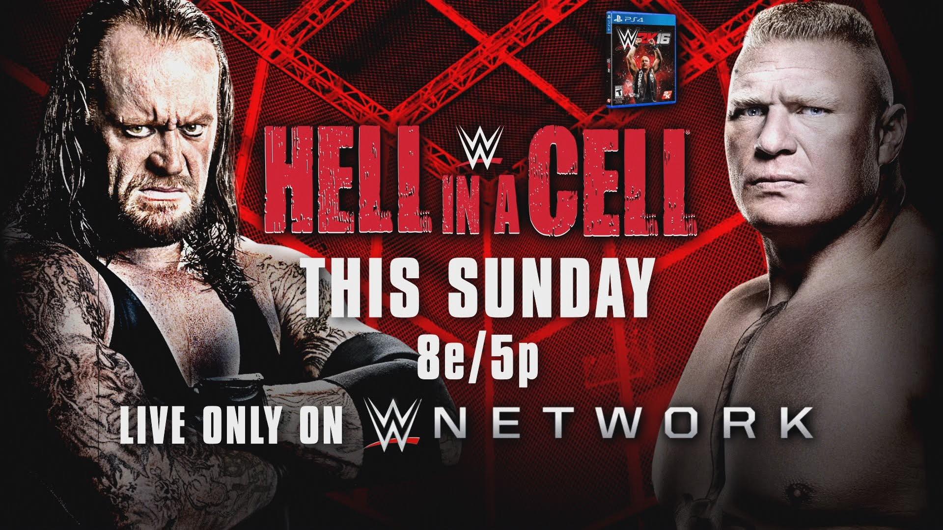 WWE Hell in a Cell 2015: Undertaker vs. Lesnar