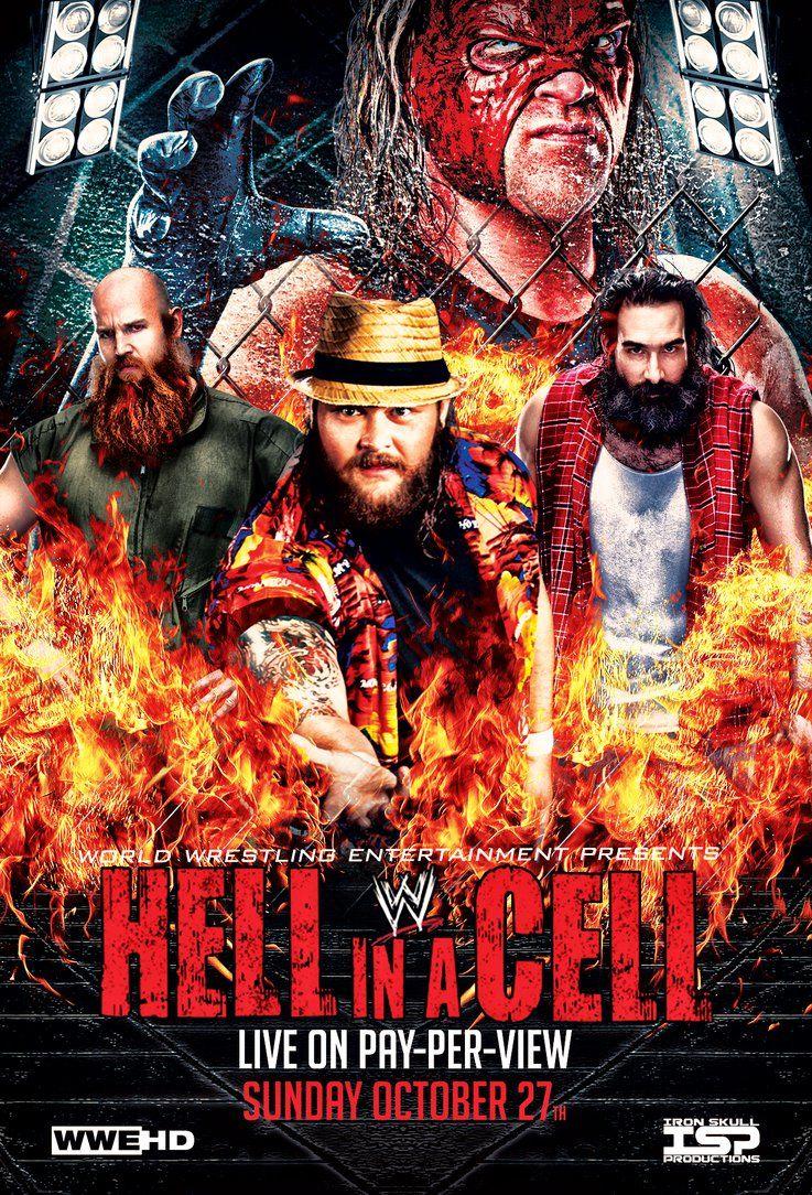 WWE IN A CELL 2013 POSTER