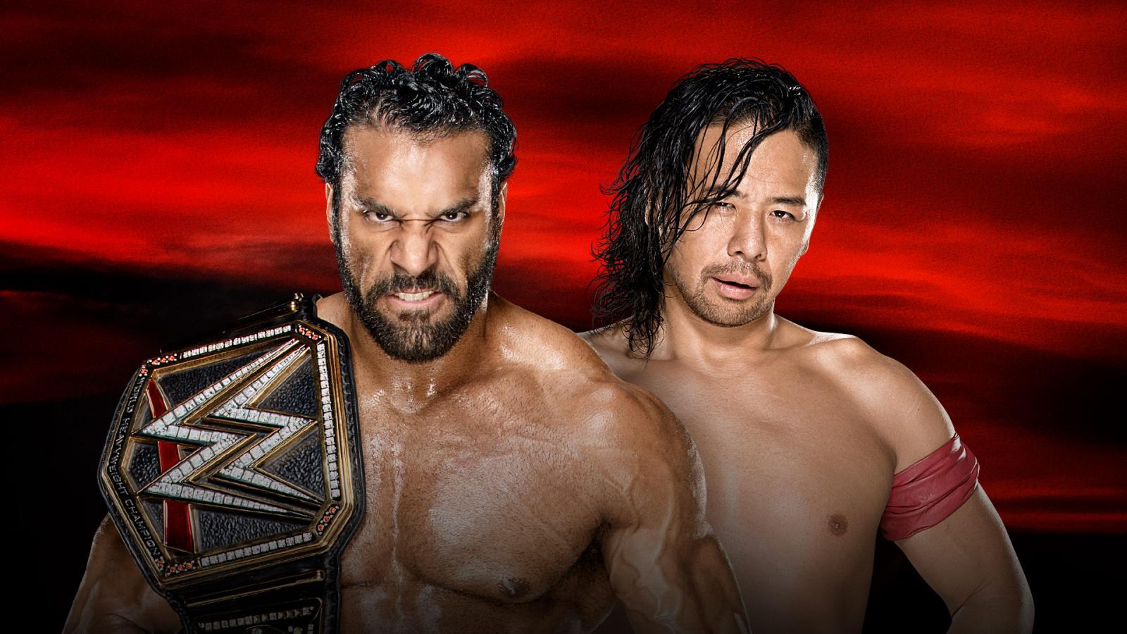 Jinder Mahal vs. Shinsuke Nakamura official for WWE Hell in a Cell