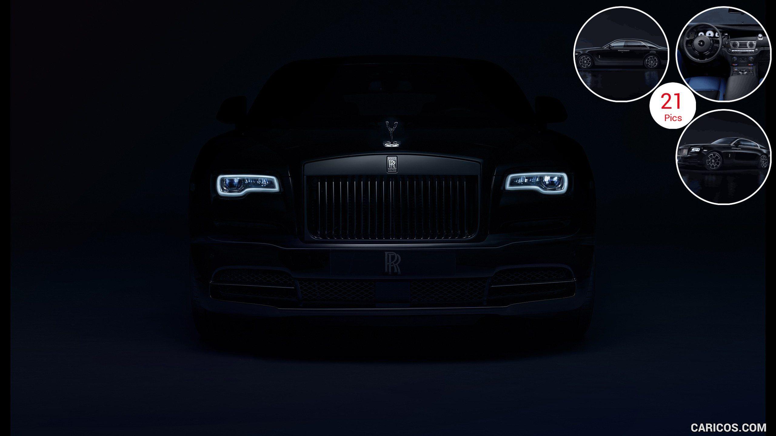 Rolls Royce Wraith Black Badge. HD Wallpaper
