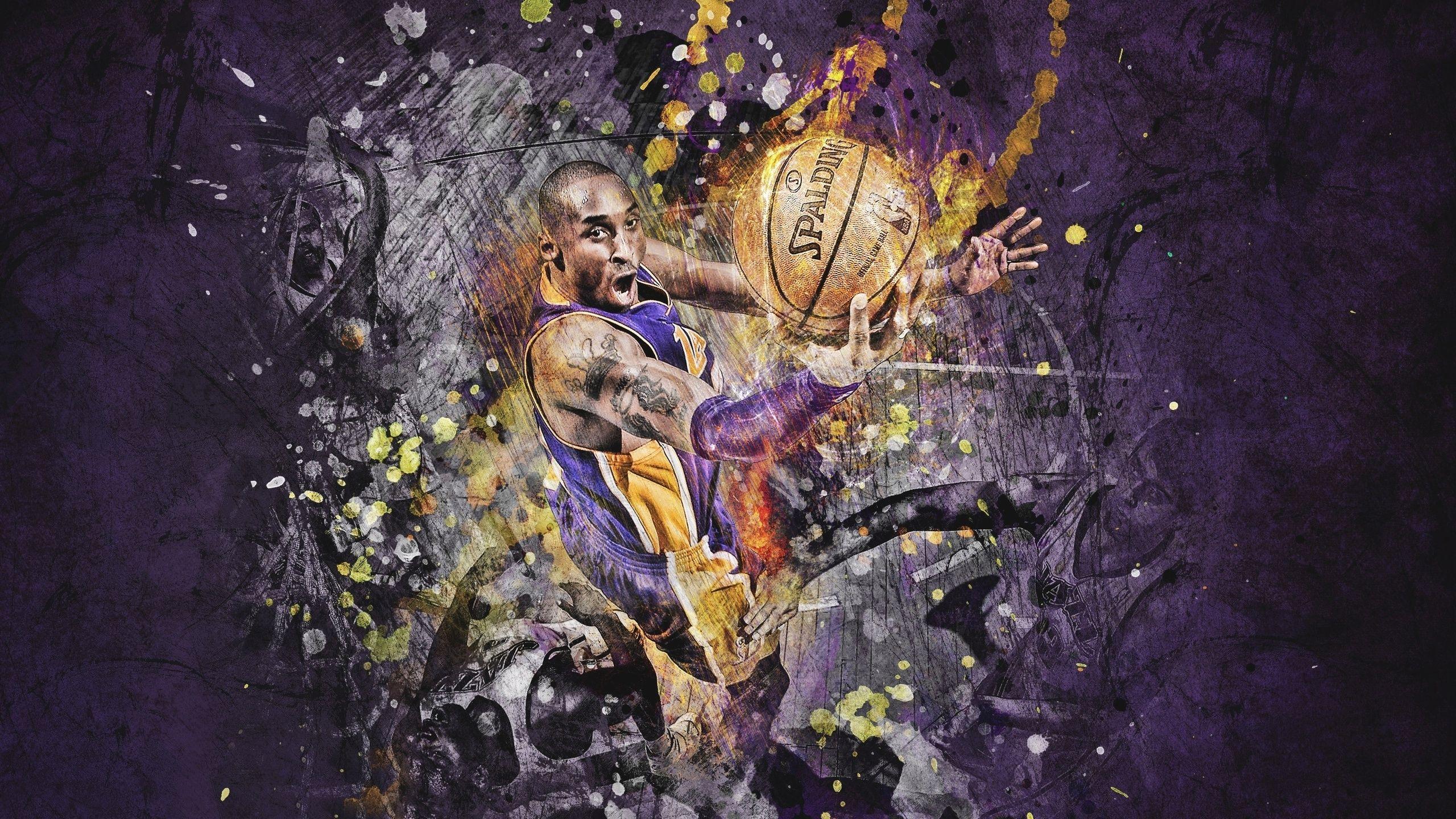 Basketball, Figure, Kobe Bryant, The Ball, Spalding