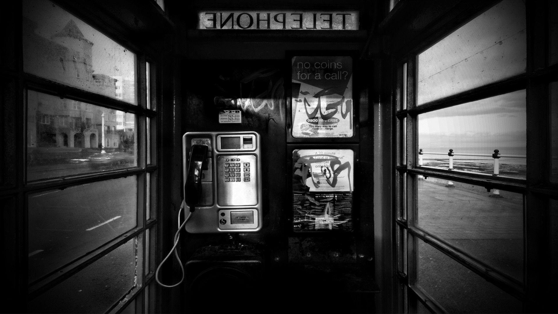 Telephone Booth HD Wallpaperx1080