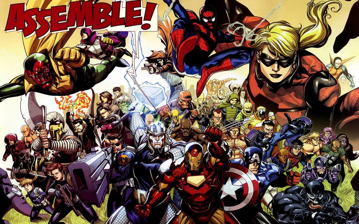 Marvel Wallpaper Cartoon Wallpaper. HD Wallpaper