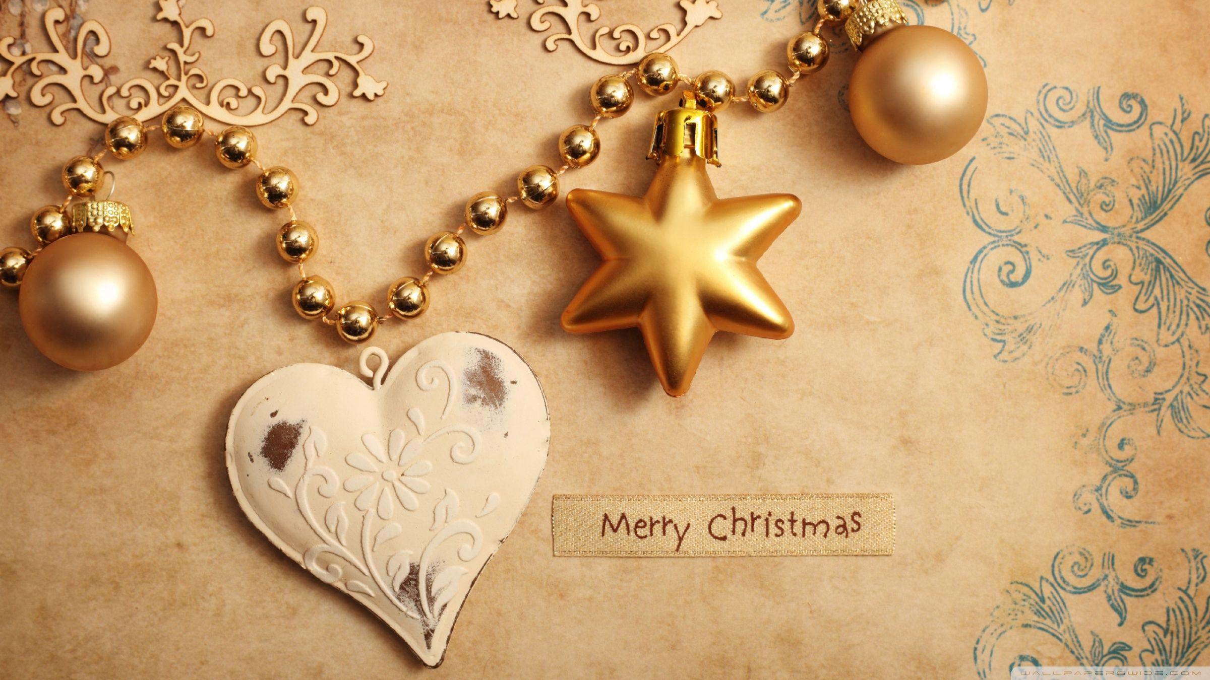 Christmas Heart ❤ 4K HD Desktop Wallpaper for 4K Ultra HD TV