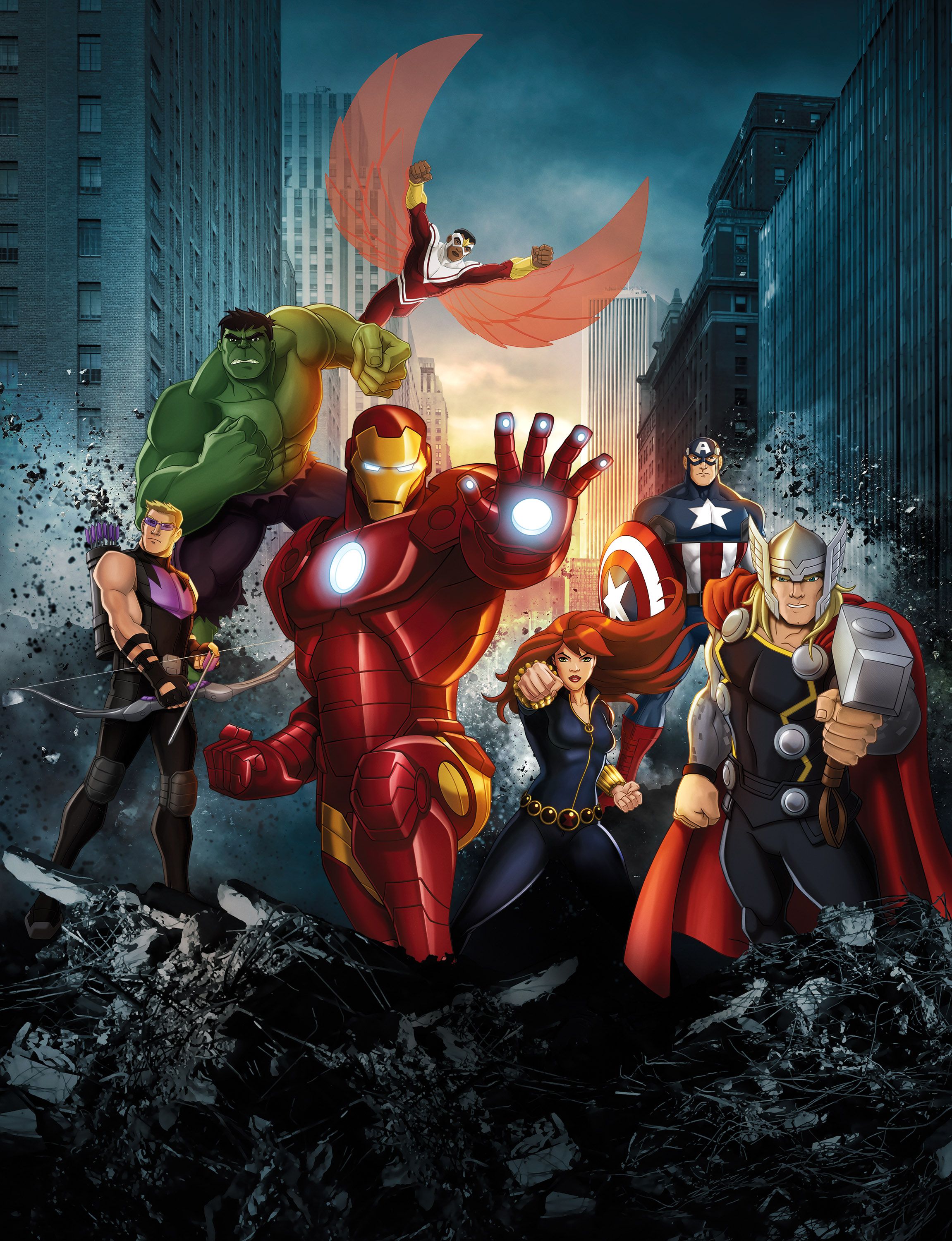 Marvel Cartoon Wallpapers - Wallpaper Cave