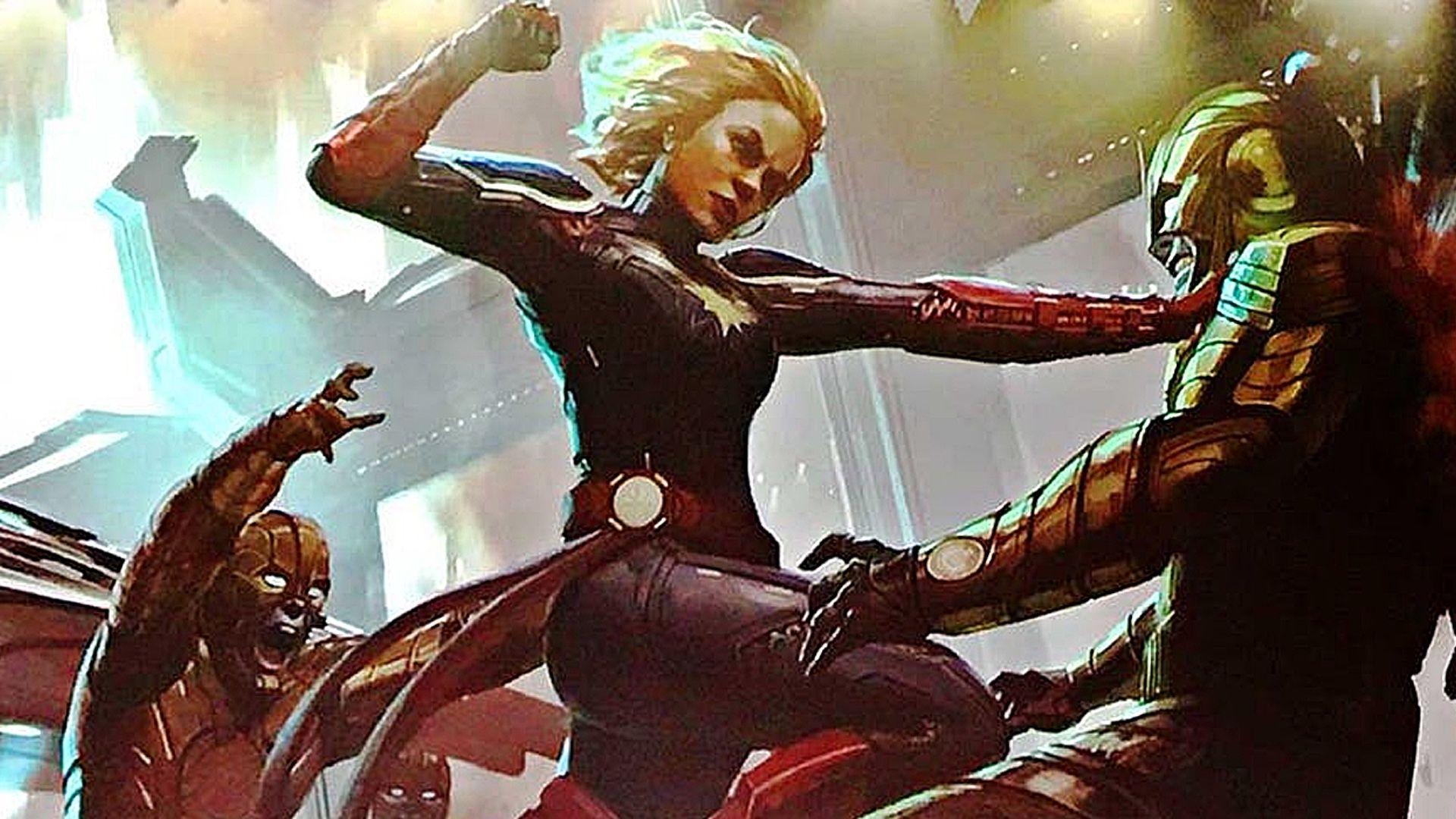 First Photo Surface of Brie Larson Wearing Her Surprising CAPTAIN