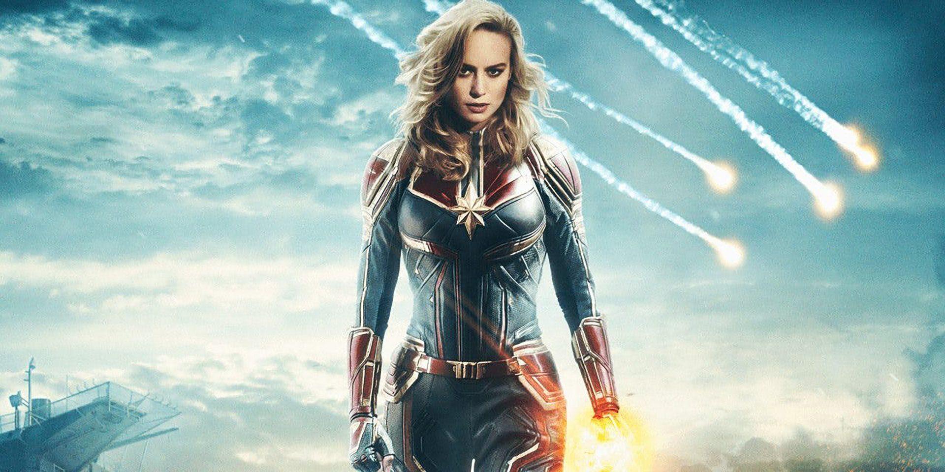 Captain Marvel Avengers Brie Larson Super Hero Image Wallpaper