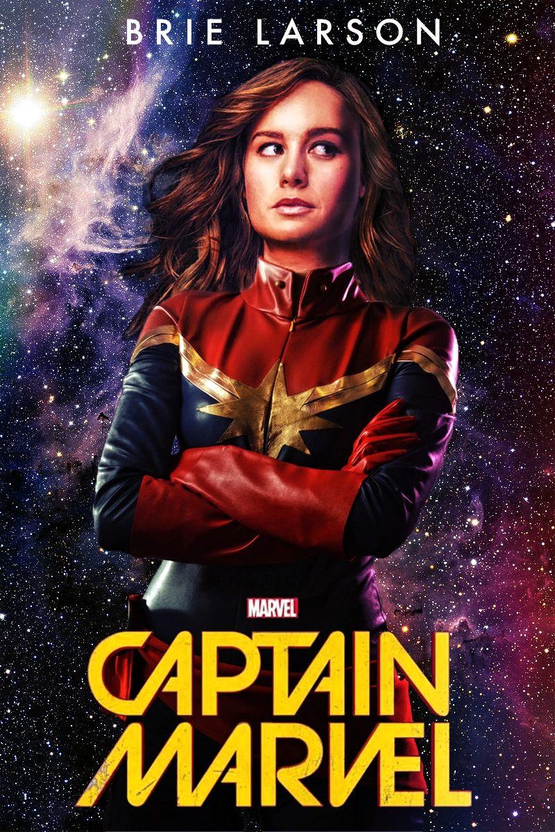 In support of Brie Larson for Captain Marvel, I threw this together