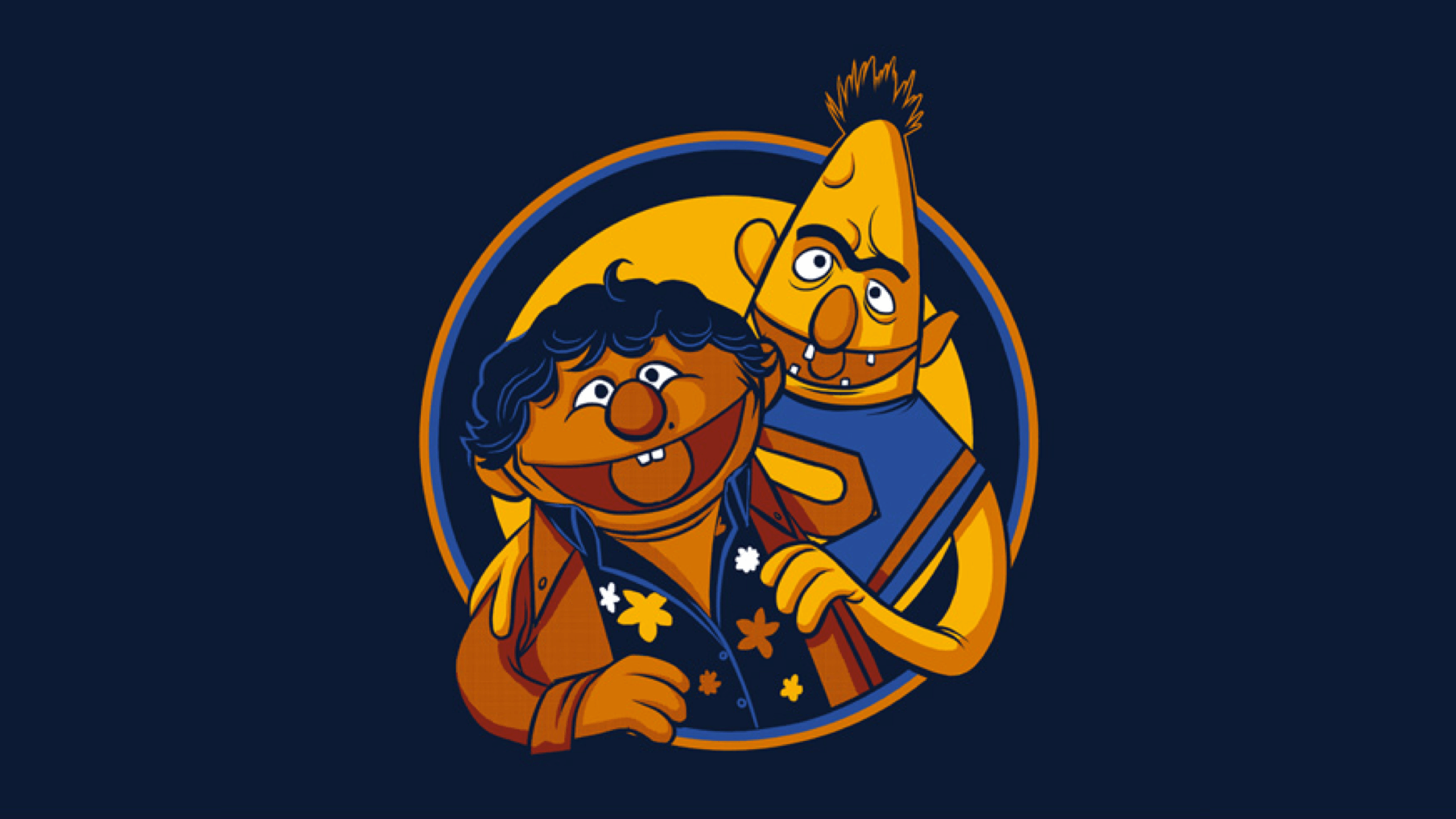 The Goonies With Bert & Ernie [1920x1080] : goonies