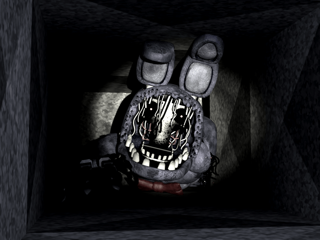FacelessBonnieInTheVent.png. Five Nights at Freddy's