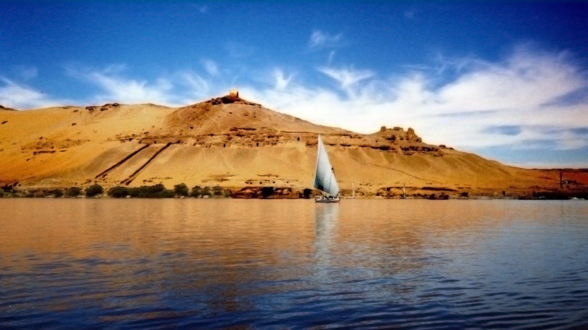 Boat Nile River #Wallpaper