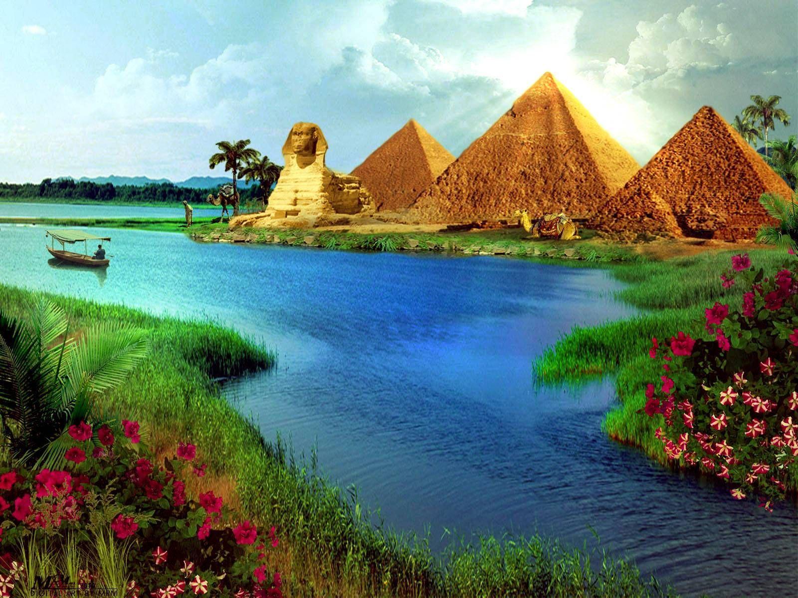 Take a cruise along the Nile River, Egypt. Description